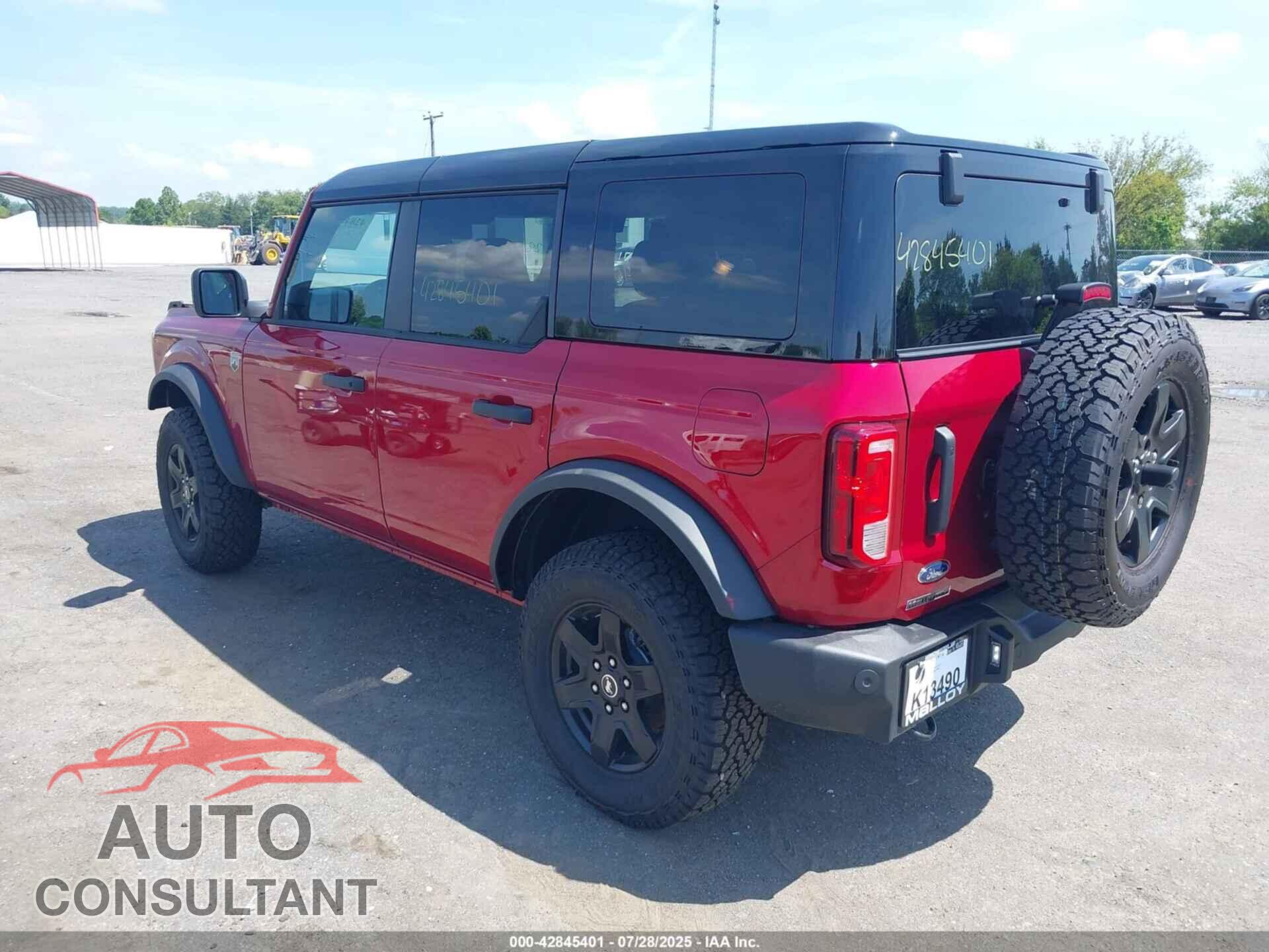 FORD BRONCO 2025 - 1FMDE7BH1SLA79237