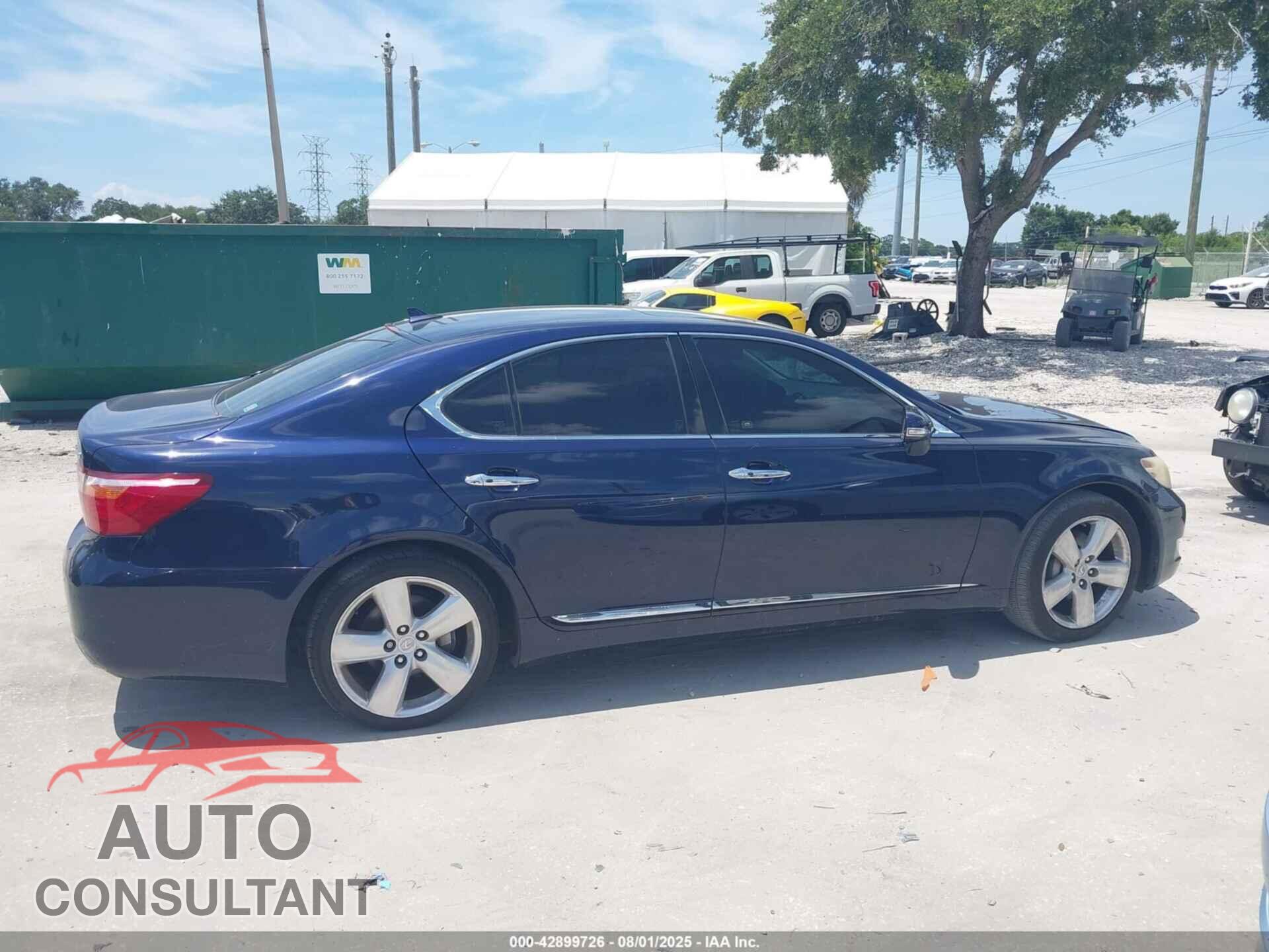 LEXUS LS 460 2010 - JTHBL5EF2A5096629