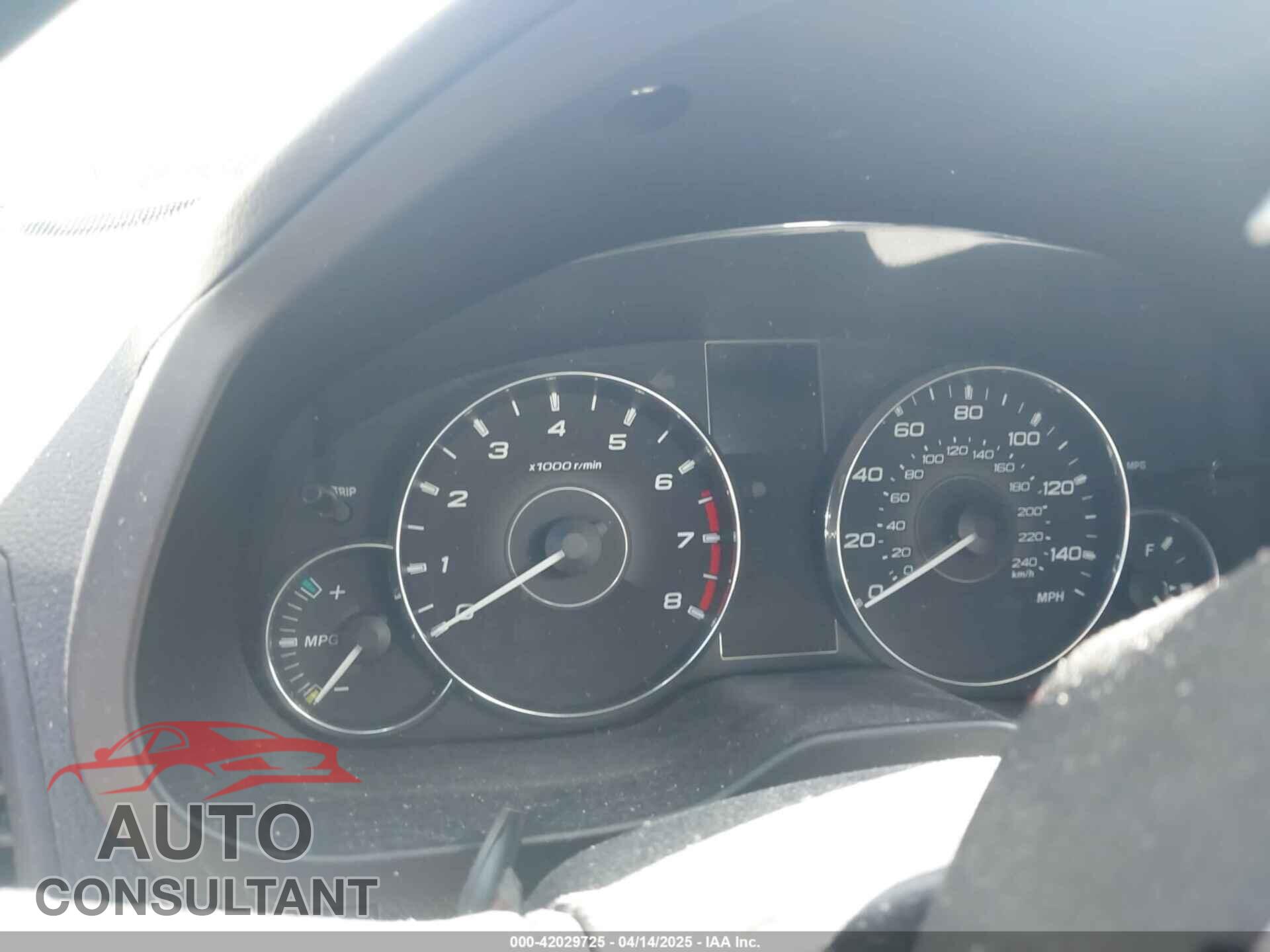 SUBARU OUTBACK 2011 - 4S4BRBLC3B3349862