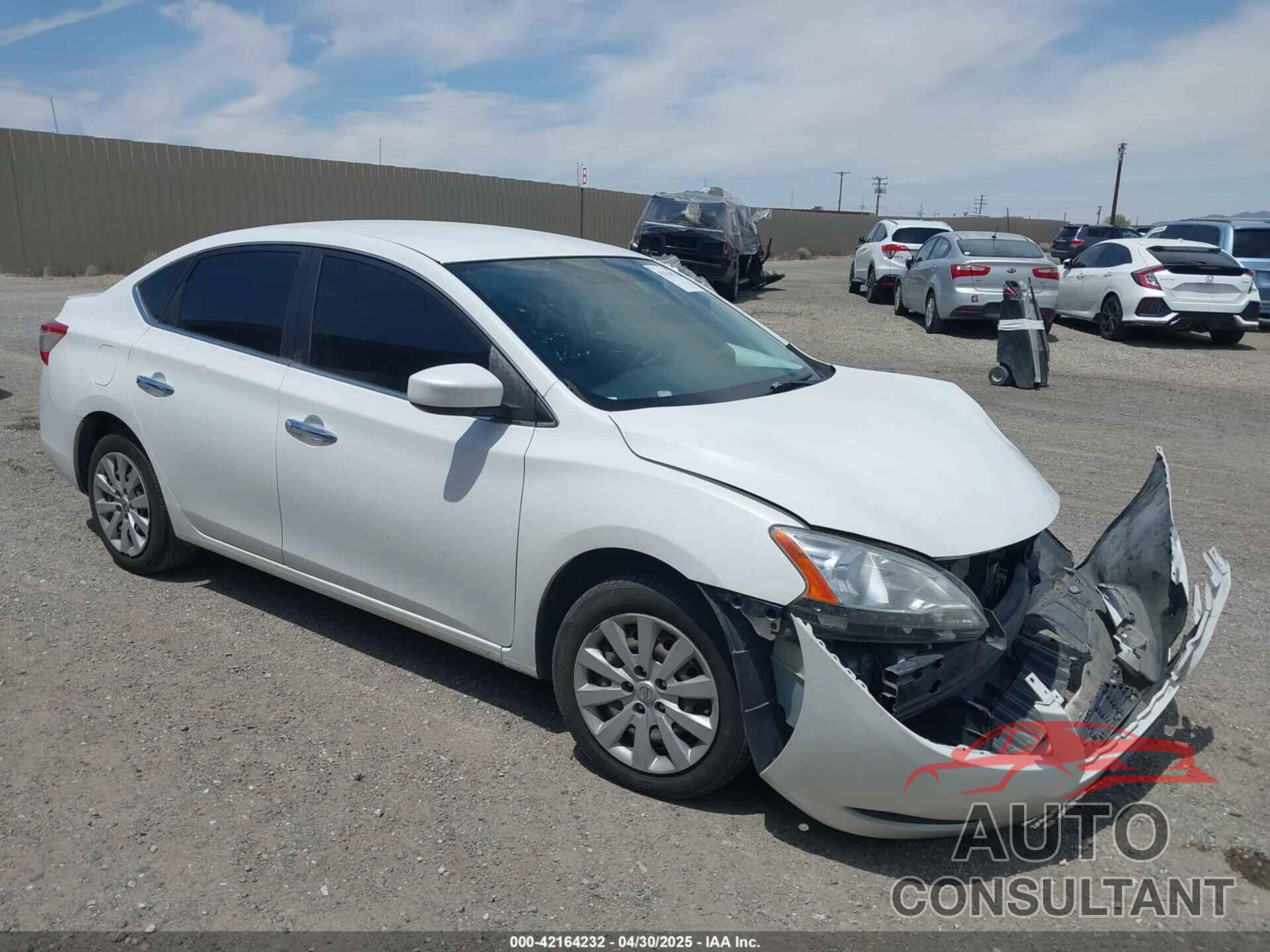 NISSAN SENTRA 2014 - 3N1AB7AP8EY262593