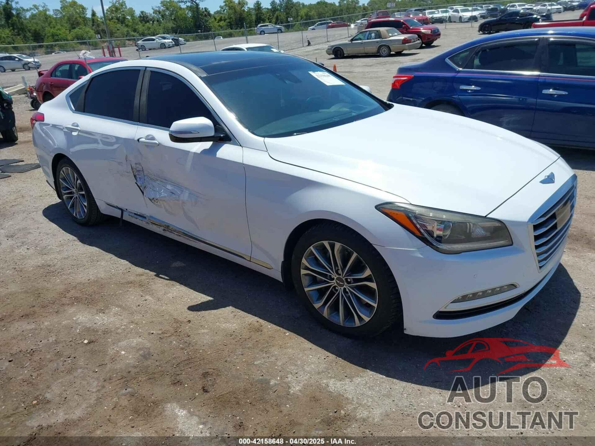 HYUNDAI GENESIS 2016 - KMHGN4JE3GU117944
