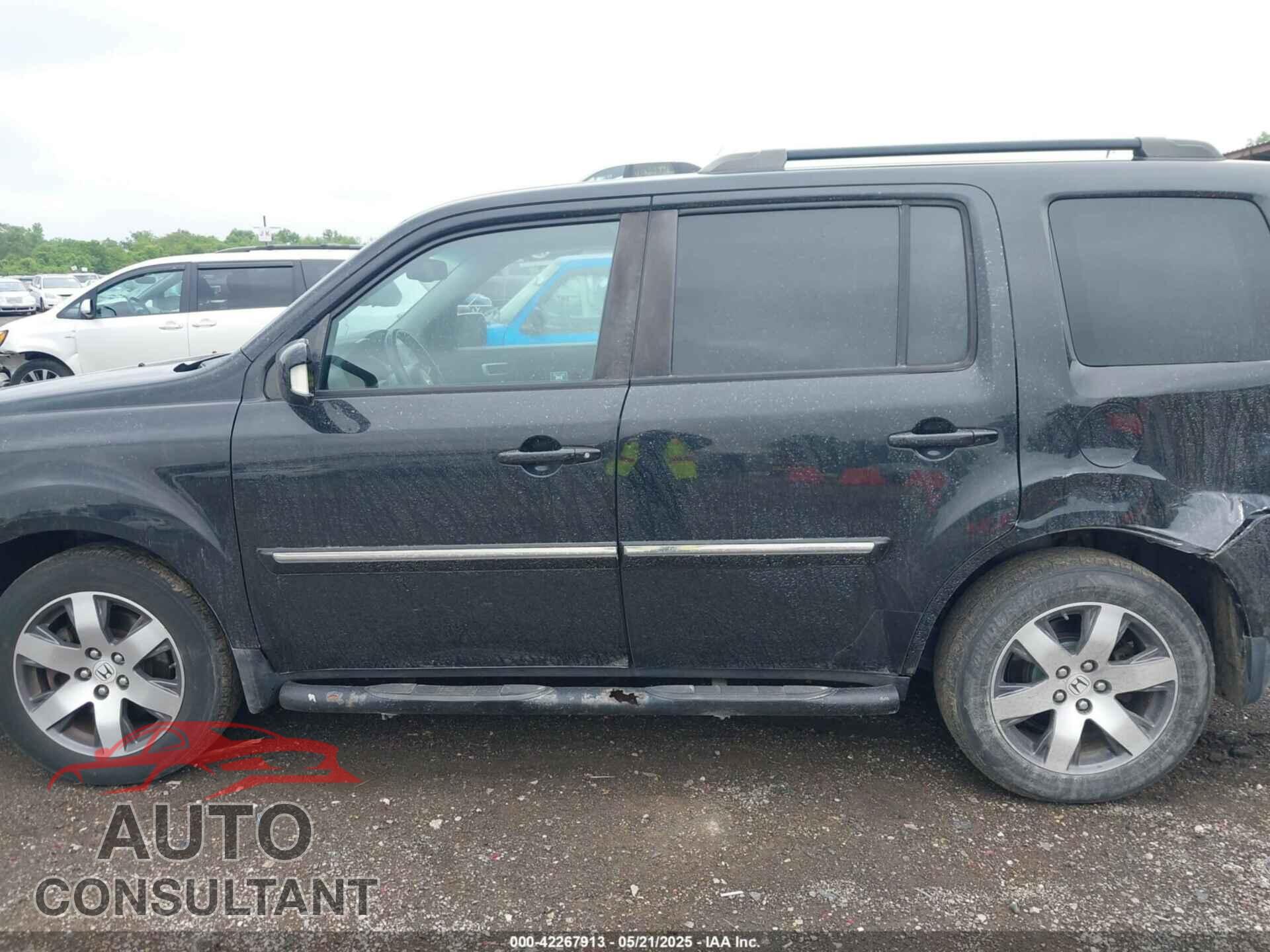 HONDA PILOT 2012 - 5FNYF4H92CB074778