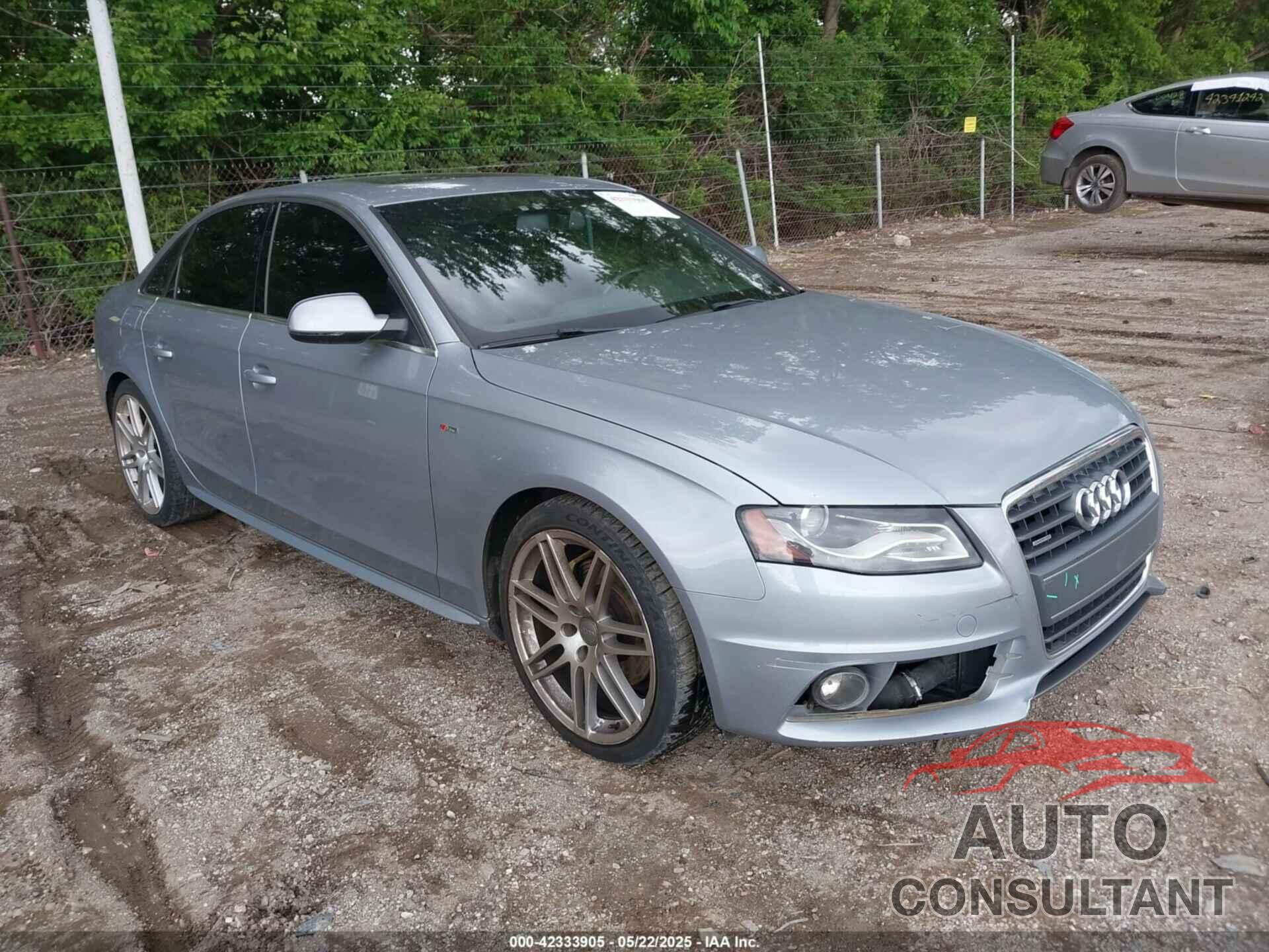 AUDI A4 2010 - WAUKFBFL8AN002312