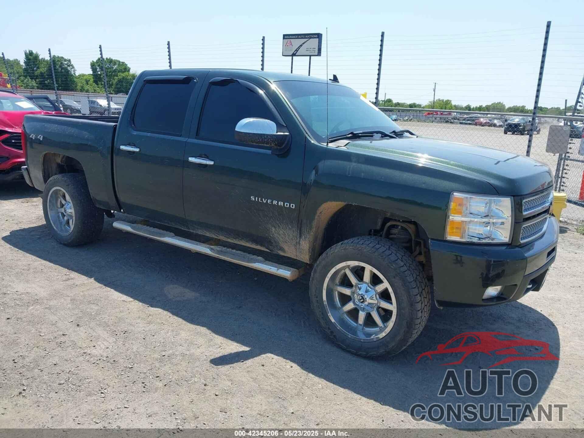 CHEVROLET SILVERADO 1500 2013 - 3GCPKTE75DG199046