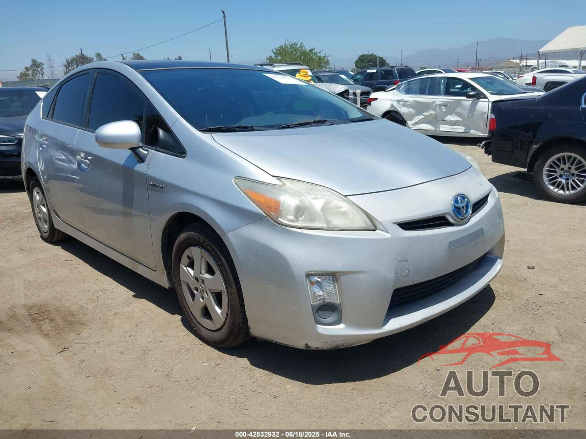 TOYOTA PRIUS 2010 - JTDKN3DU9A5161119