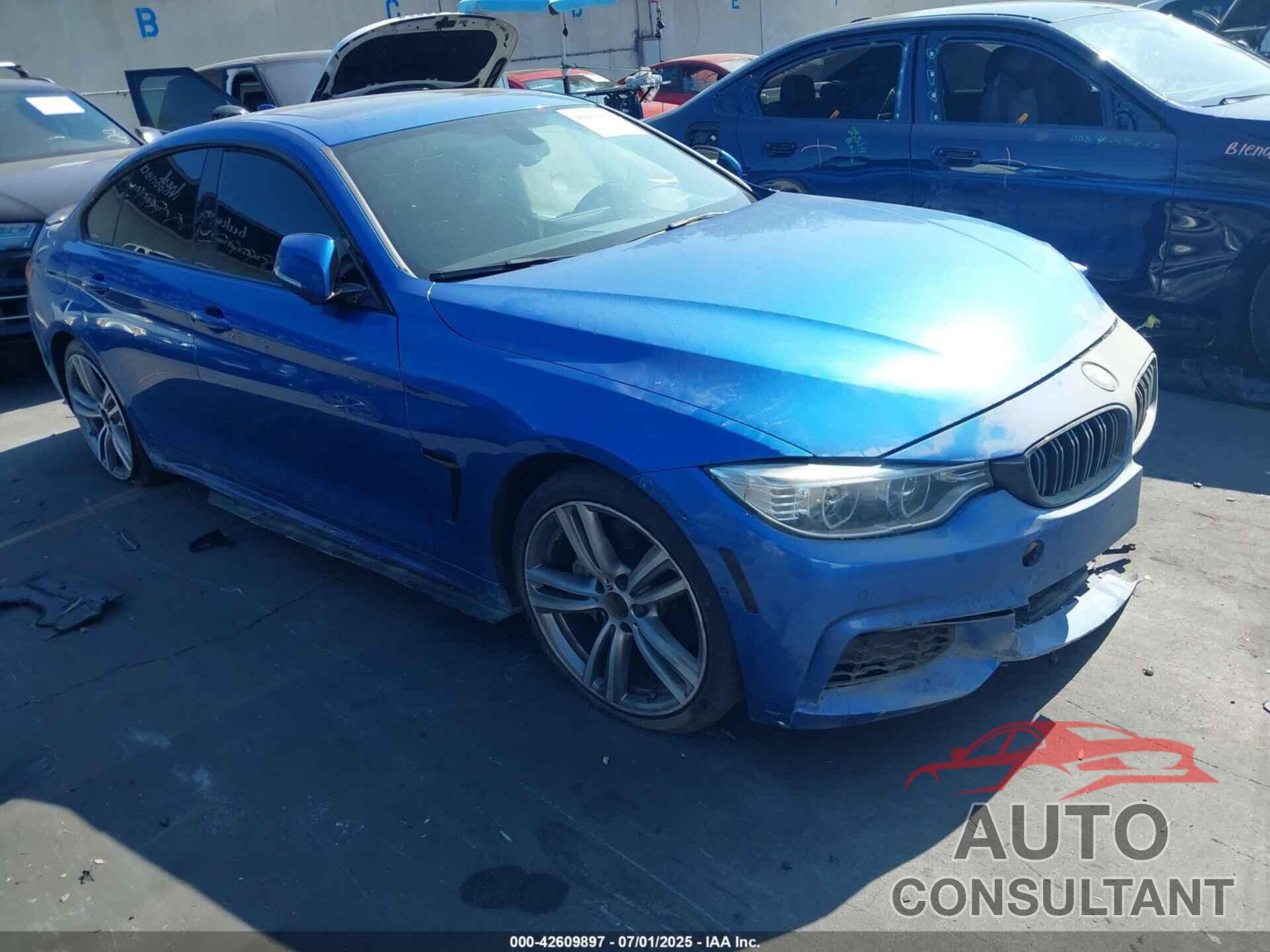 BMW 435I GRAN COUPE 2015 - WBA4B1C52FD954885