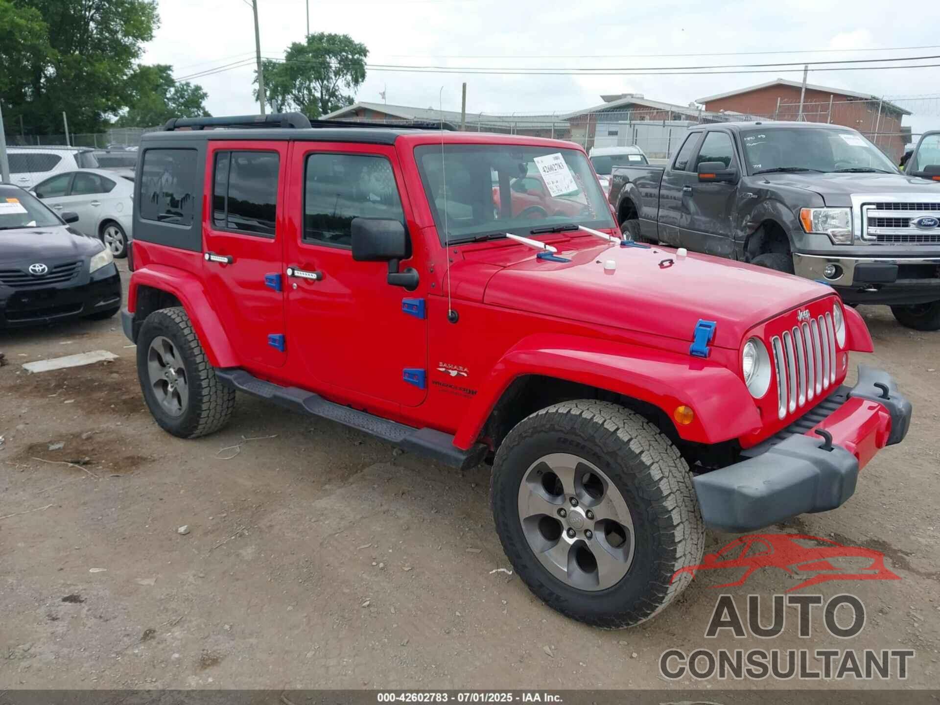 JEEP WRANGLER JK UNLIMITED 2018 - 1C4HJWEGXJL925135