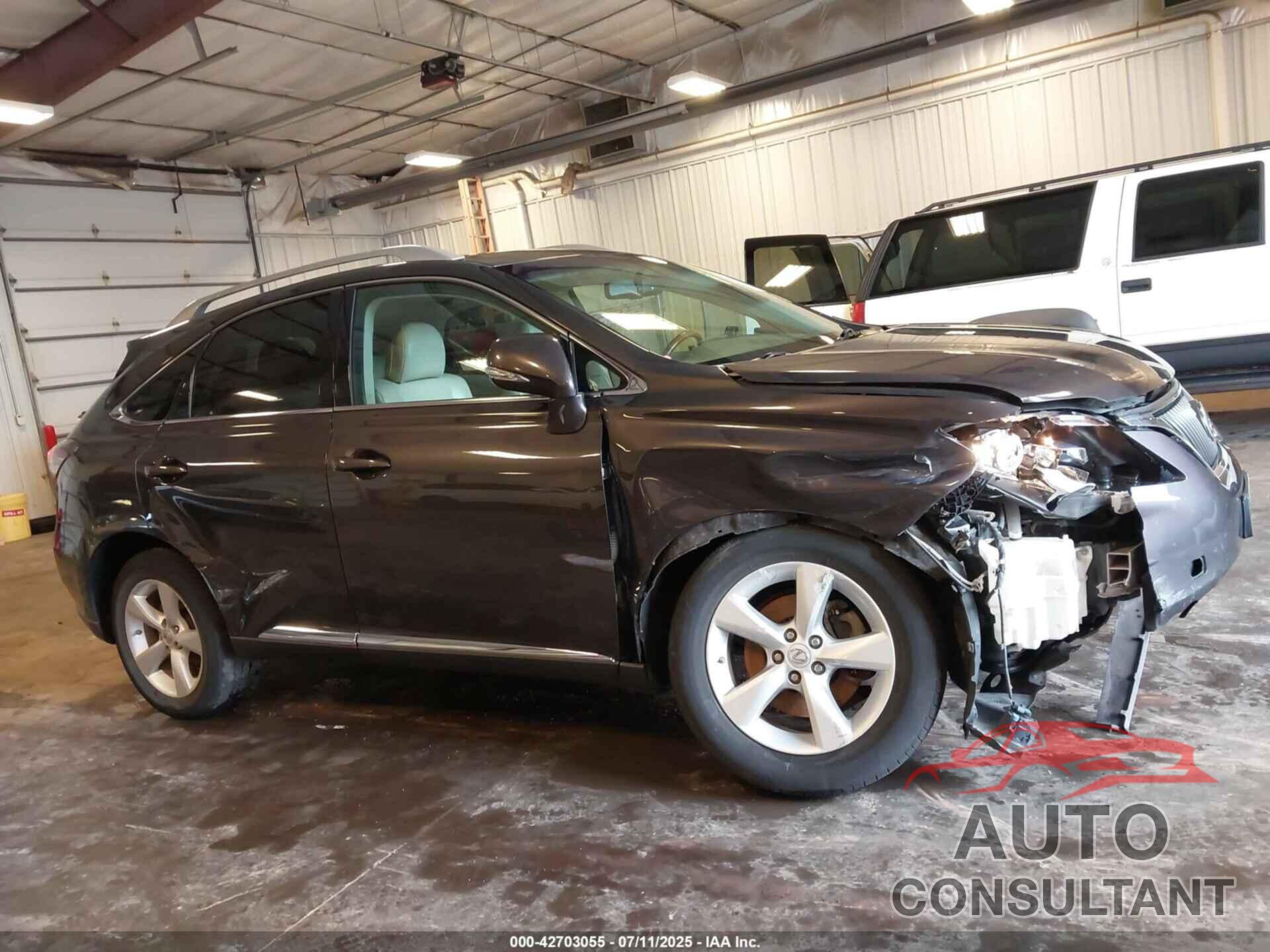 LEXUS RX 350 2010 - 2T2BK1BA4AC012296