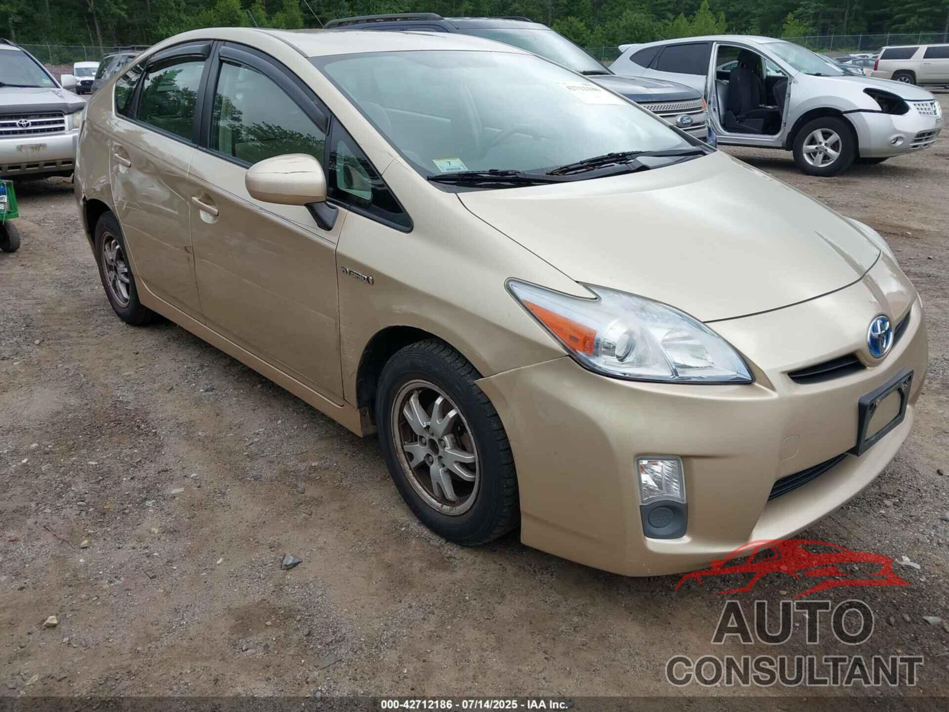 TOYOTA PRIUS 2011 - JTDKN3DU2B1462050