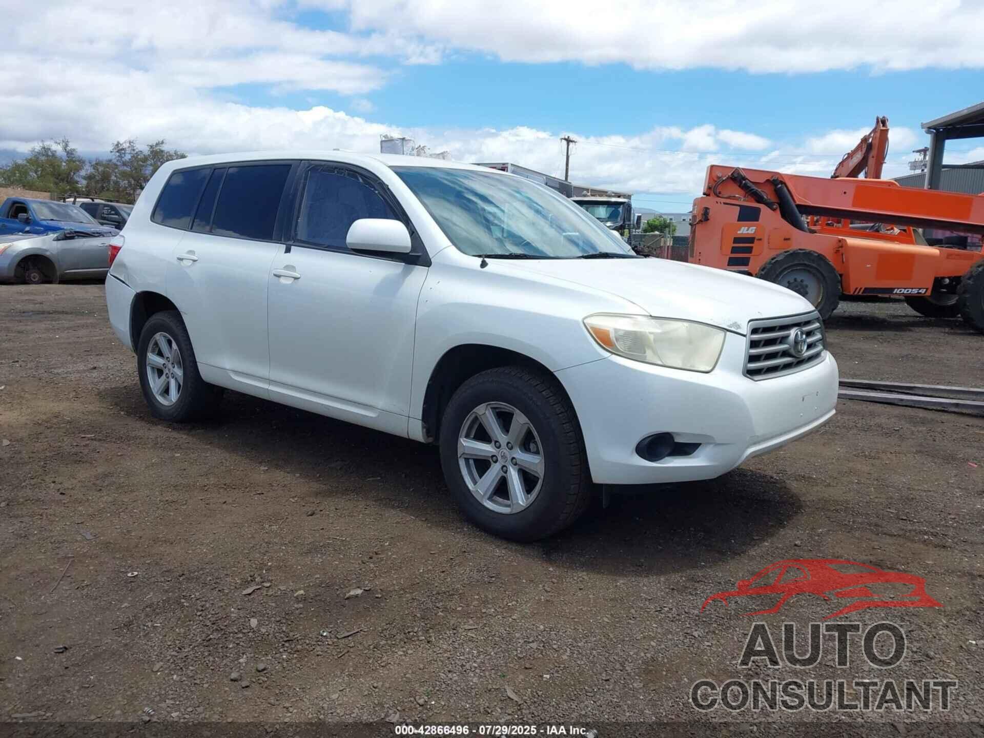 TOYOTA HIGHLANDER 2009 - JTEDS41A592077342