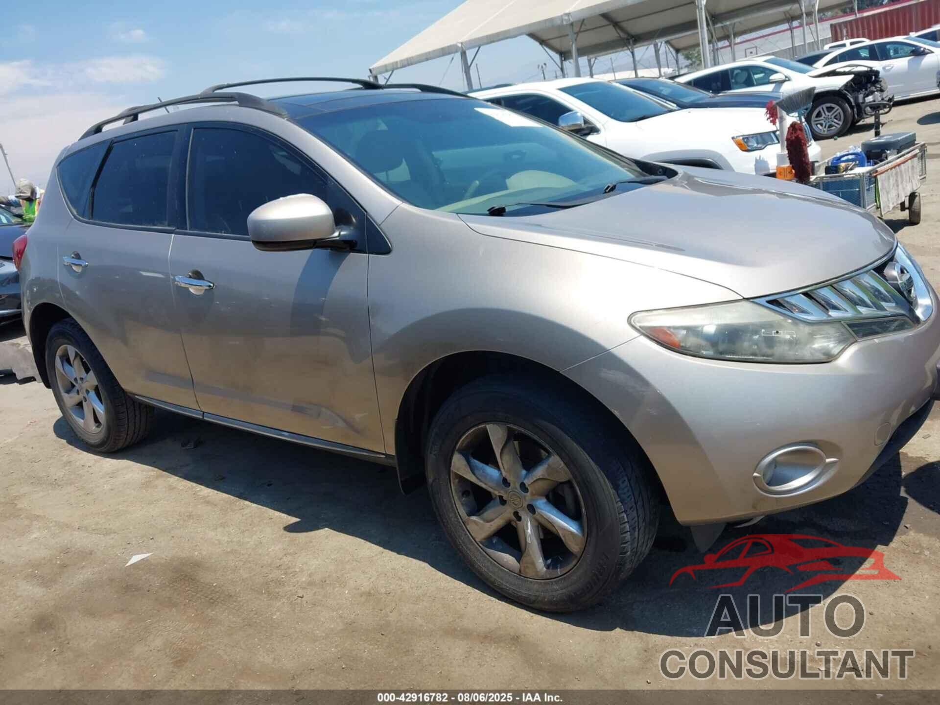 NISSAN MURANO 2010 - JN8AZ1MU3AW007007