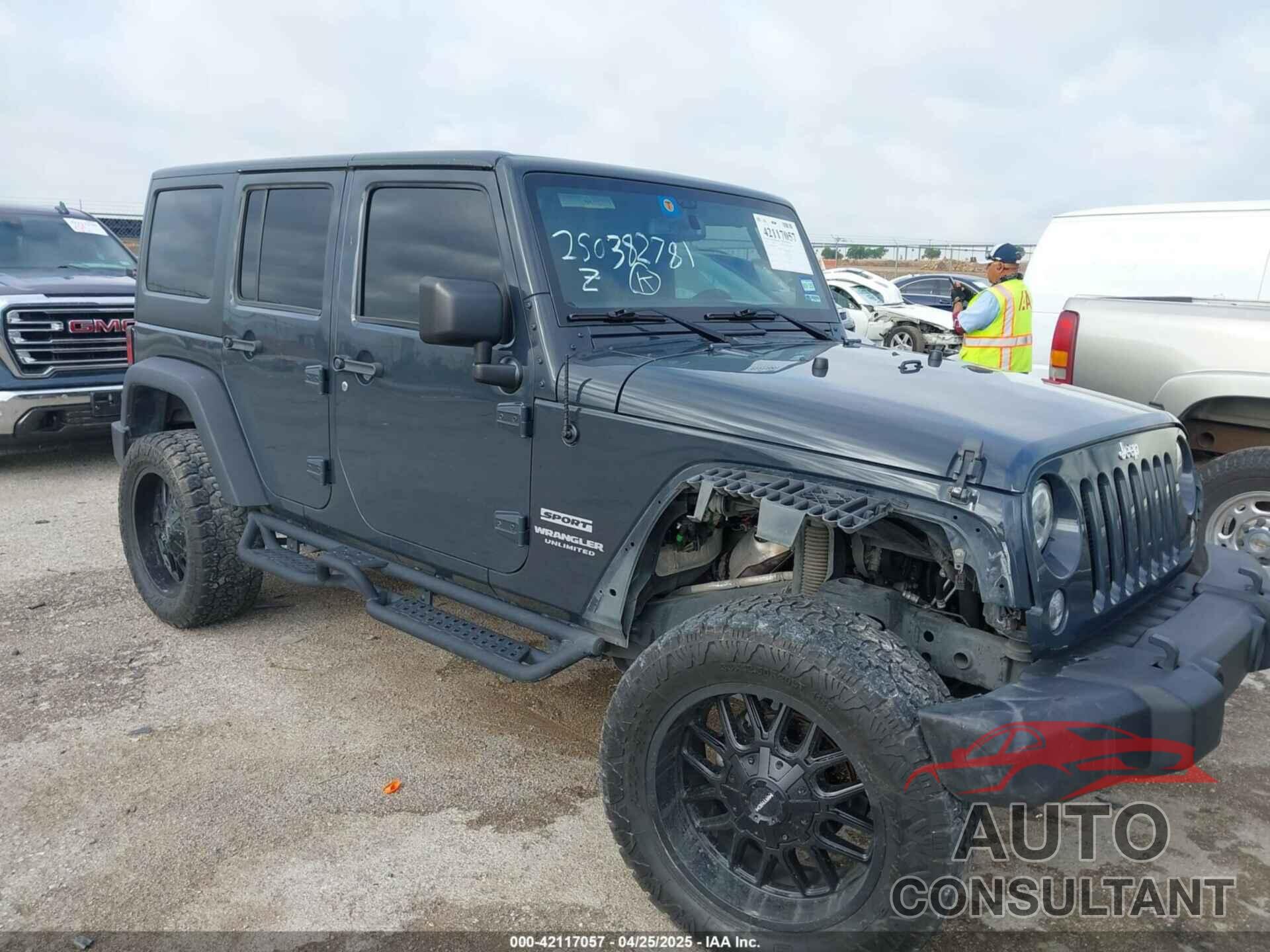JEEP WRANGLER UNLIMITED 2017 - 1C4BJWDG8HL682622