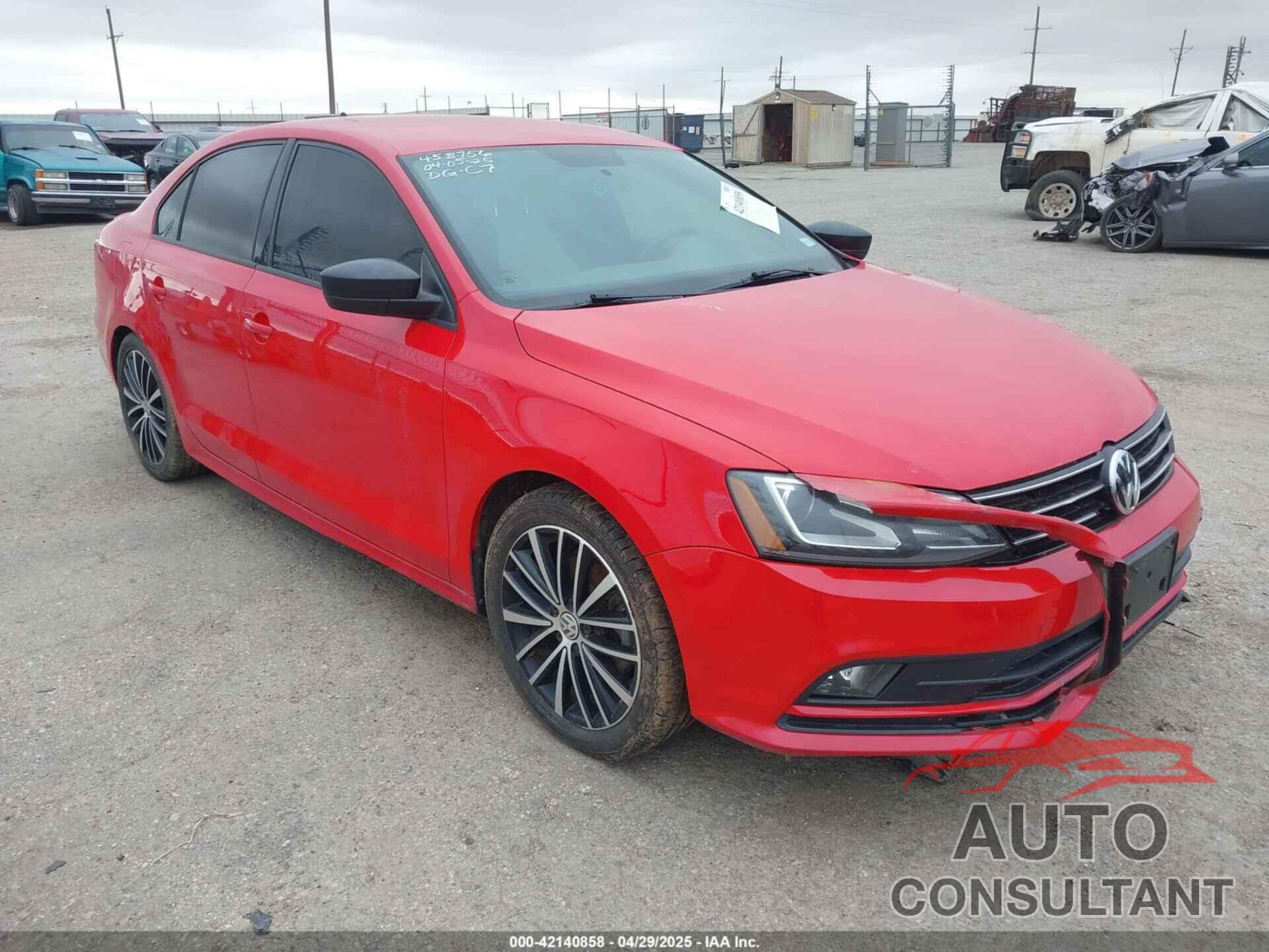 VOLKSWAGEN JETTA 2016 - 3VWD17AJ2GM285299