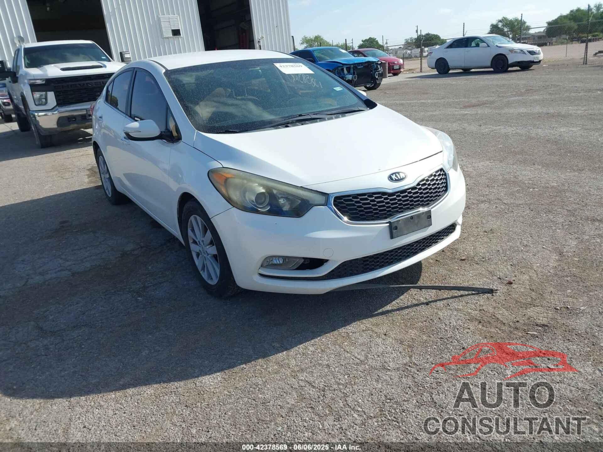 KIA FORTE 2014 - KNAFX4A83E5158583