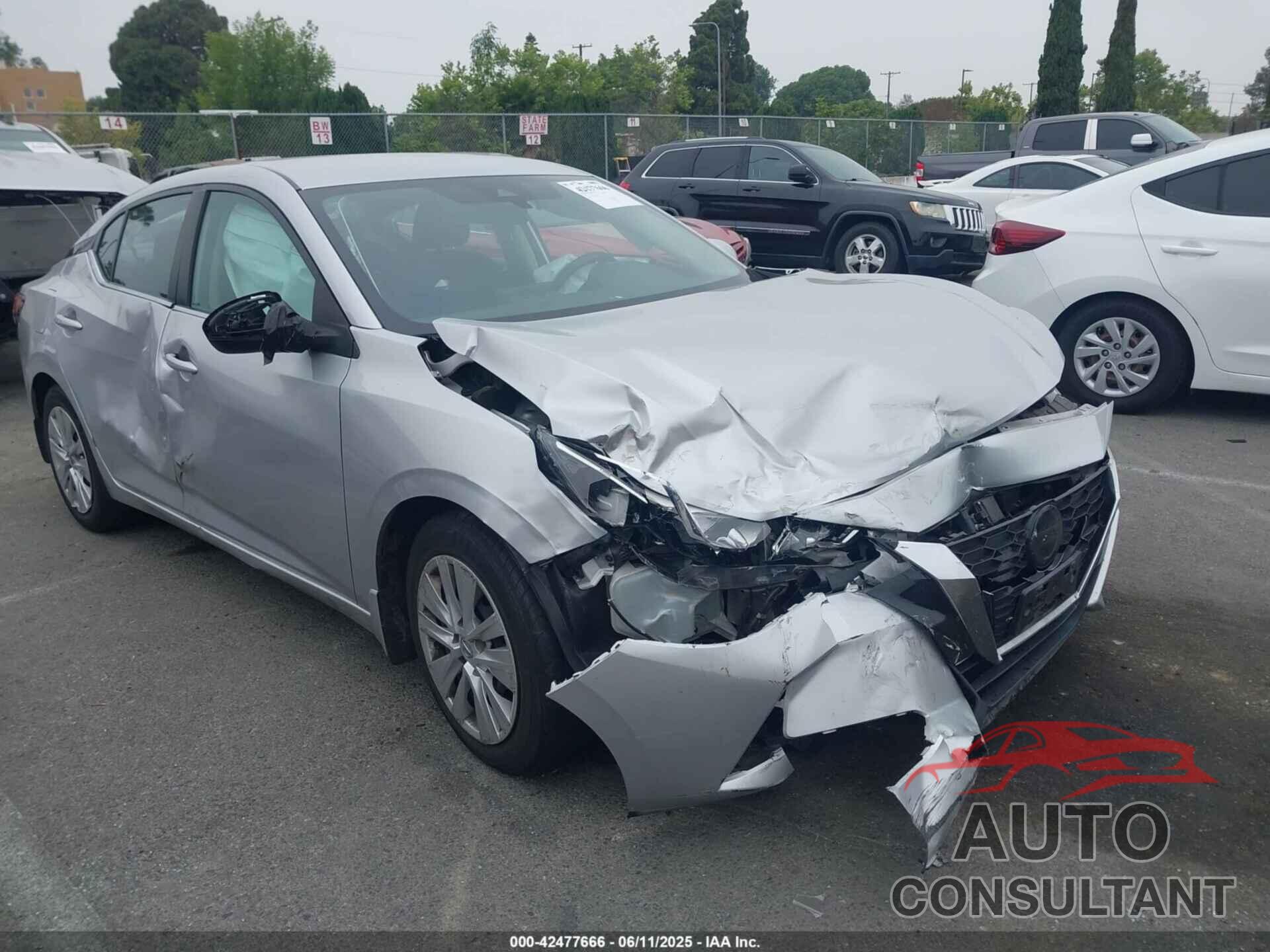 NISSAN SENTRA 2021 - 3N1AB8BV4MY210492