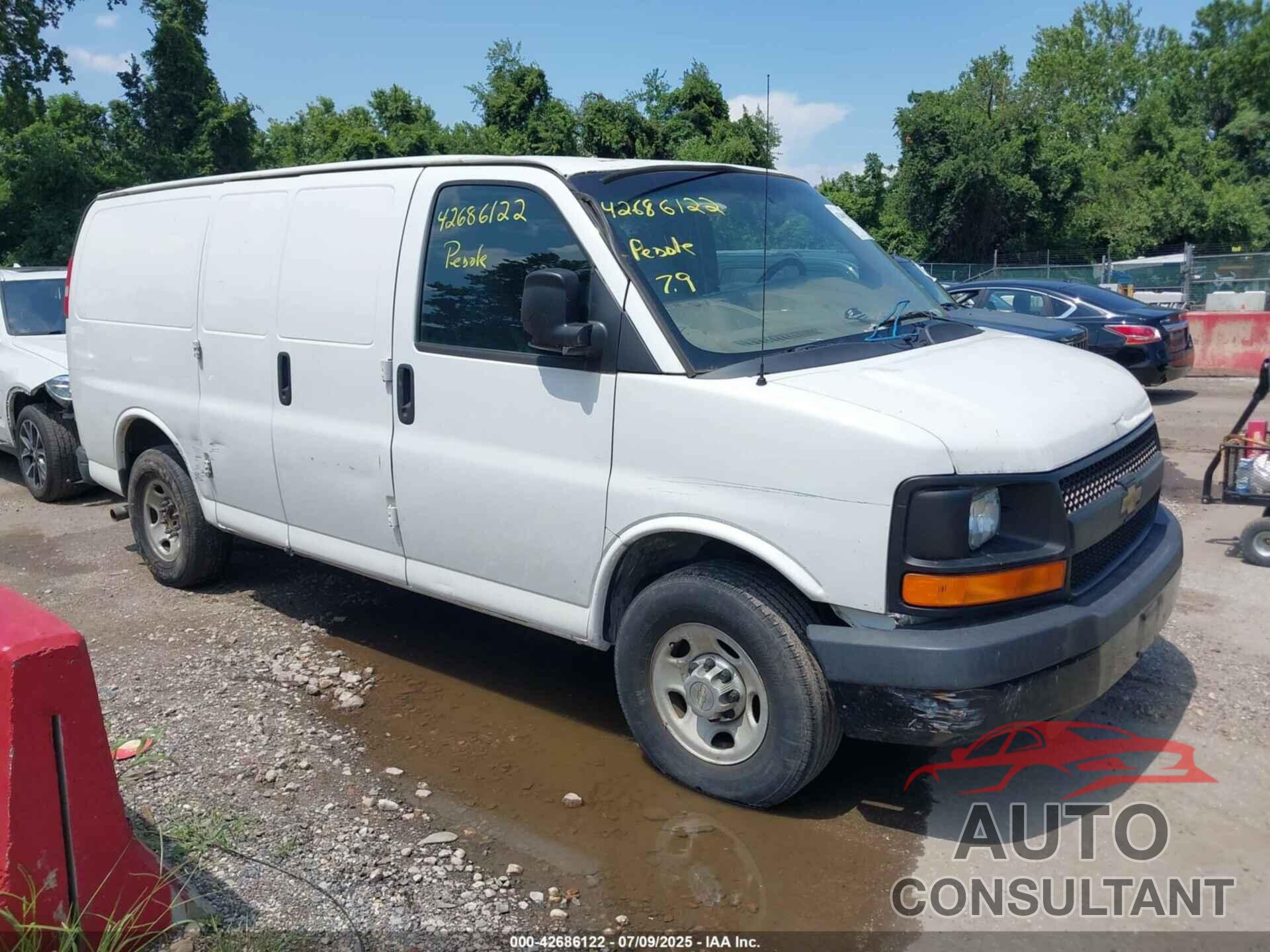 CHEVROLET EXPRESS 2500 2014 - 1GCWGFBA1E1121961