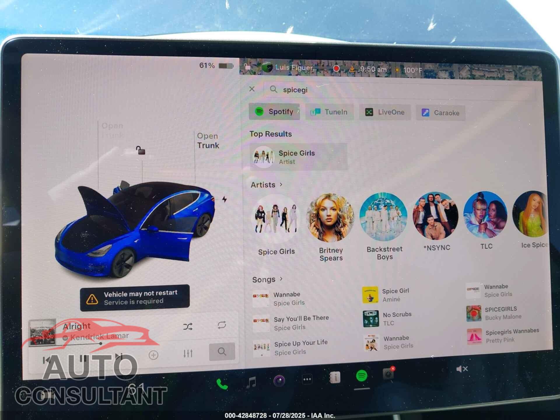 TESLA MODEL 3 2019 - 5YJ3E1EA5KF427118