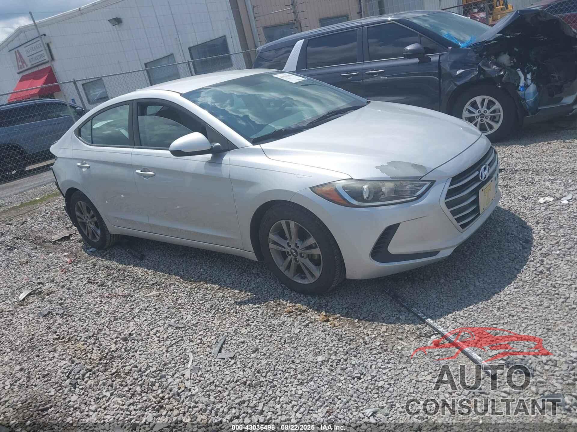 HYUNDAI ELANTRA 2017 - 5NPD84LFXHH107914
