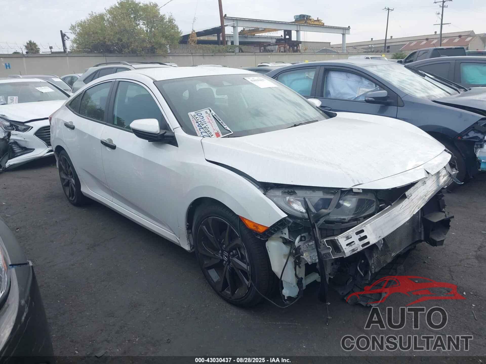 HONDA CIVIC 2020 - 19XFC2F84LE203026