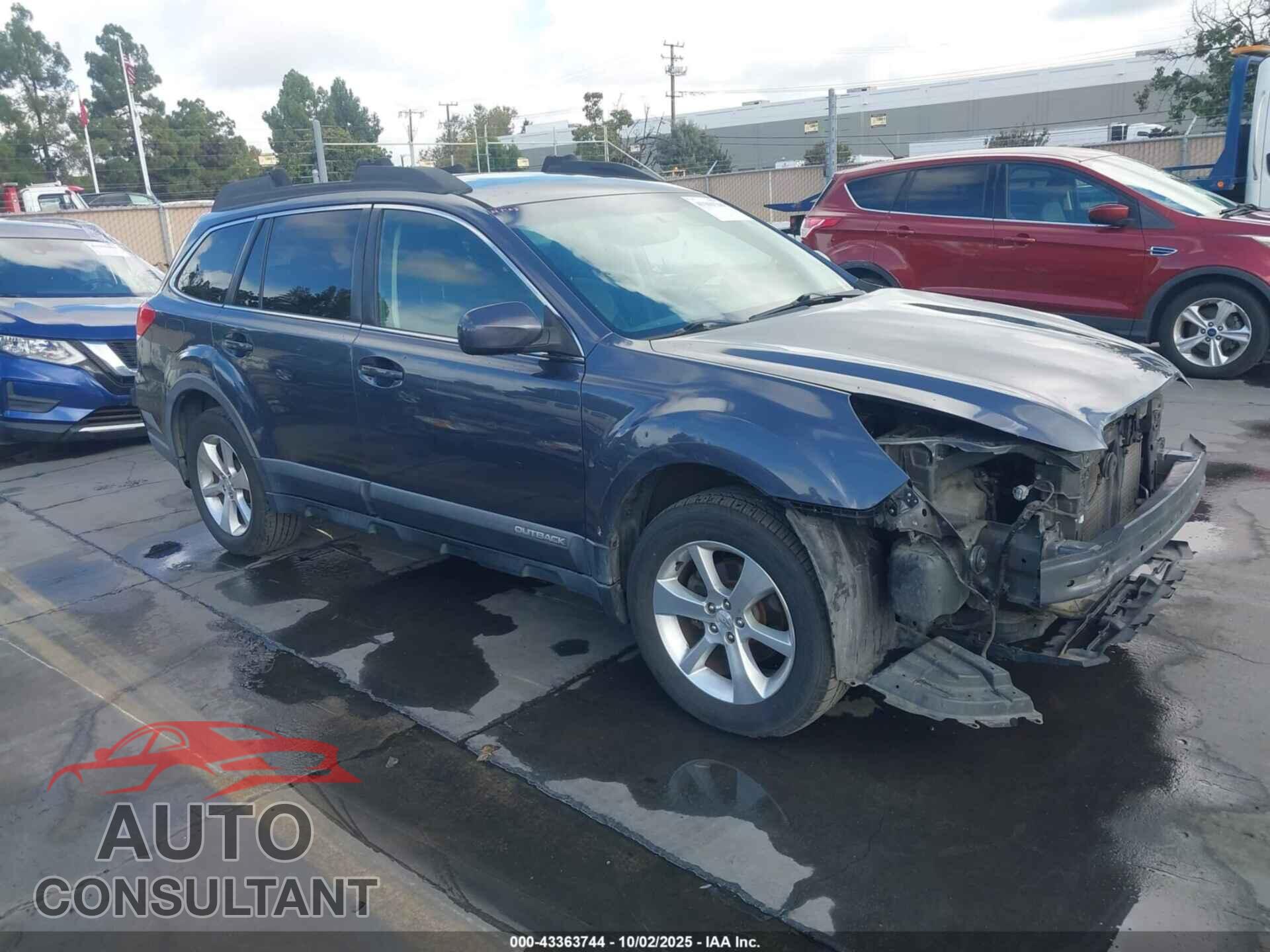 SUBARU OUTBACK 2014 - 4S4BRBLC2E3251376