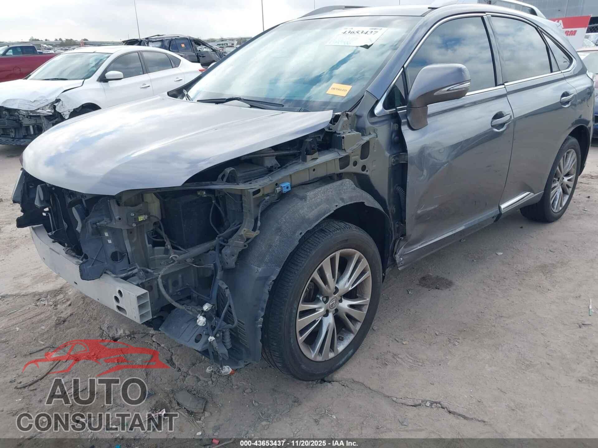 LEXUS RX 350 2013 - 2T2BK1BA7DC203134