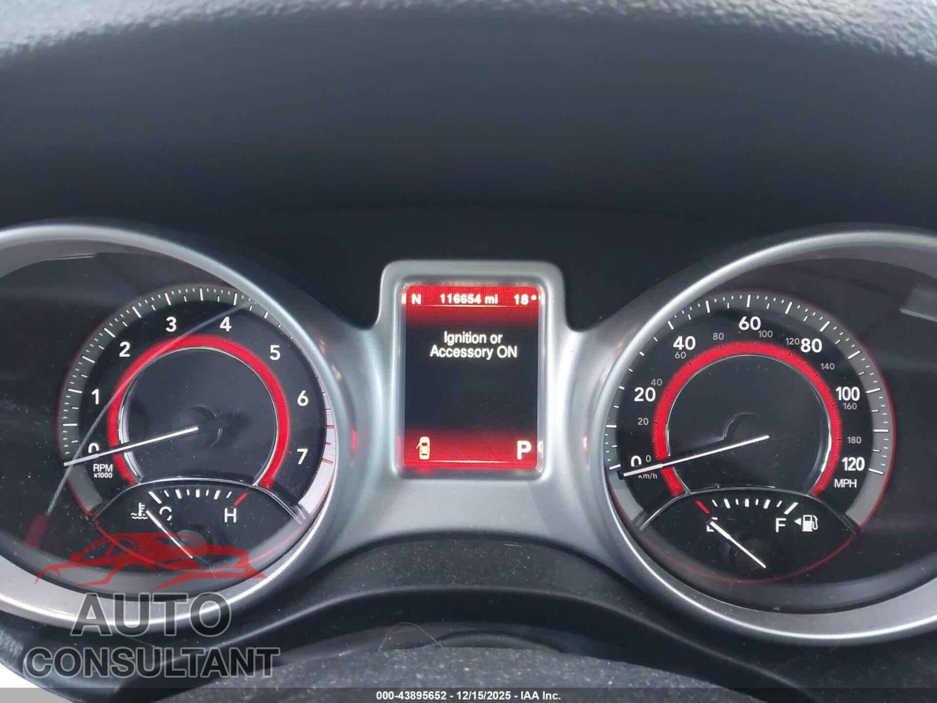 DODGE JOURNEY 2017 - 3C4PDCBB5HT612454