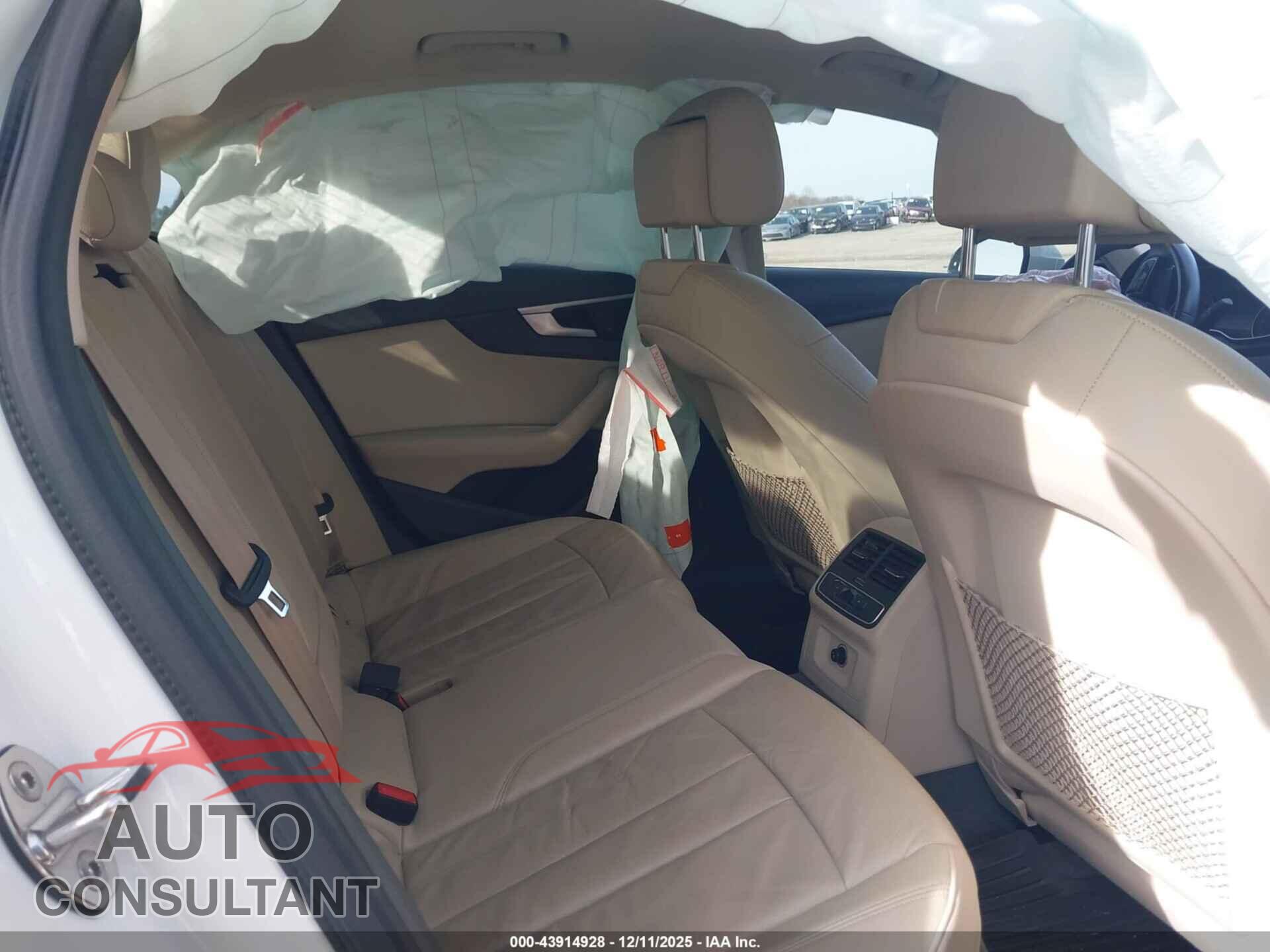 AUDI A4 2017 - WAUGMAF43HA146110