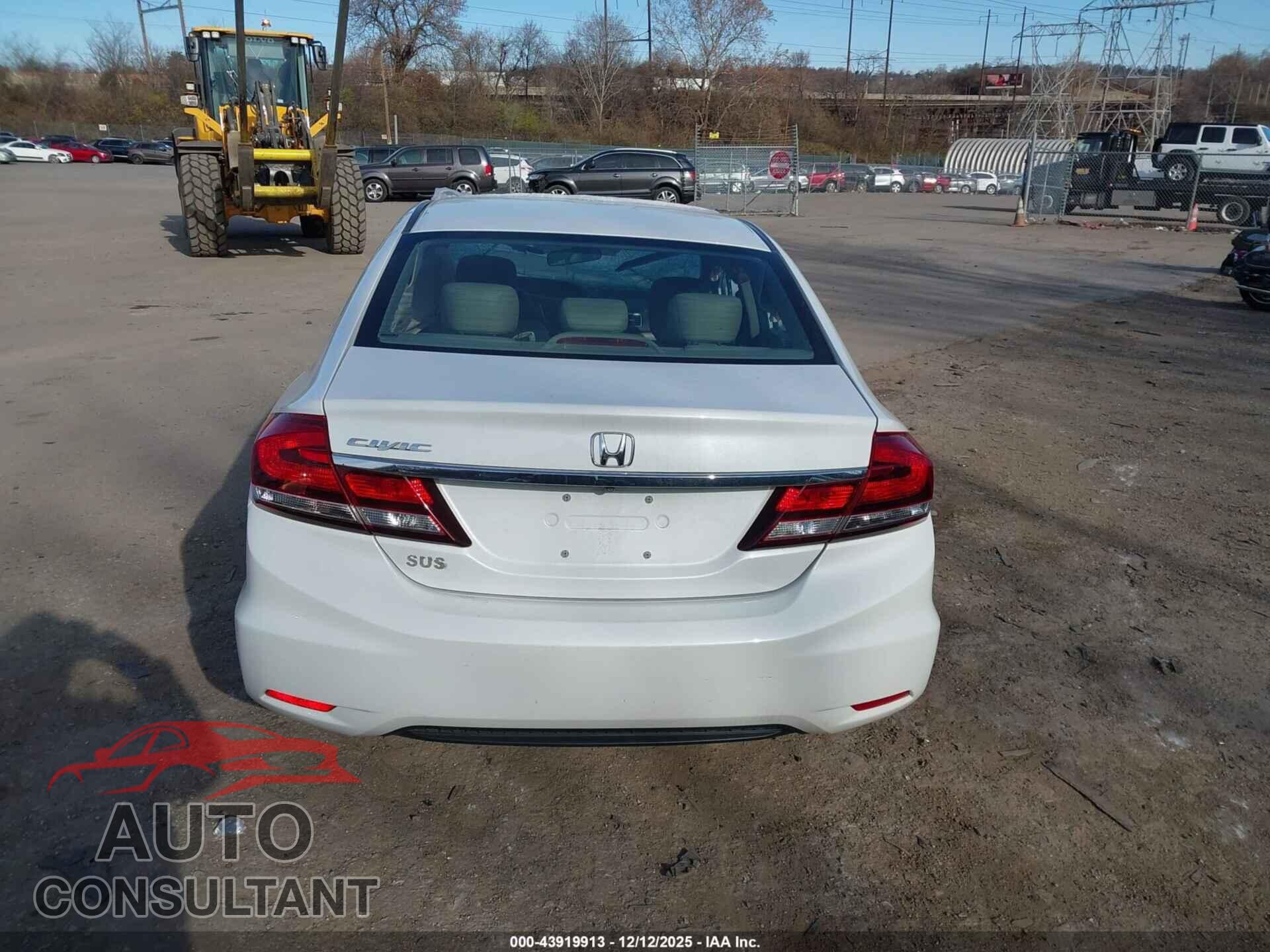 HONDA CIVIC 2014 - 19XFB2F90EE242534