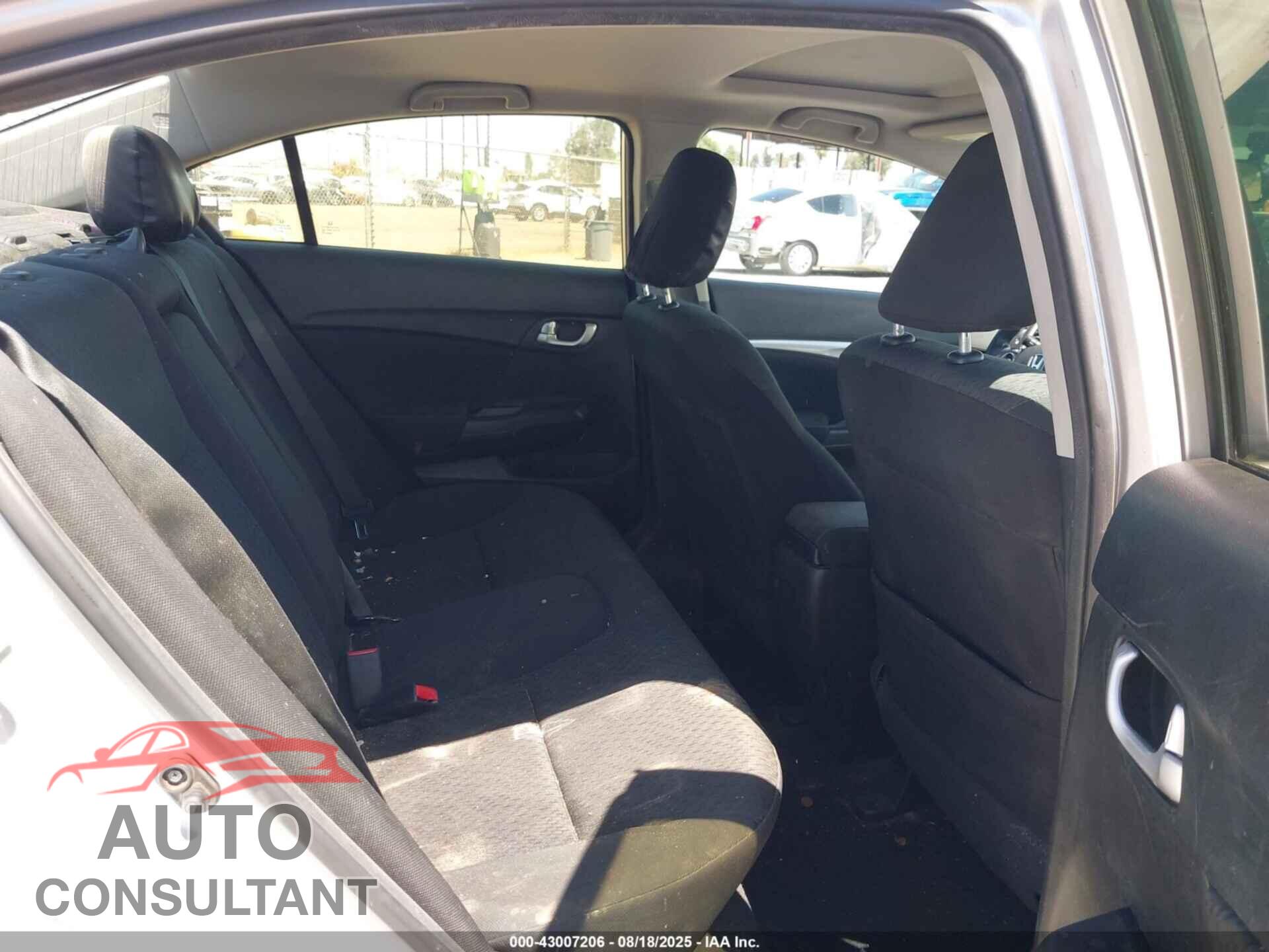 HONDA CIVIC 2015 - 19XFB2F80FE289832