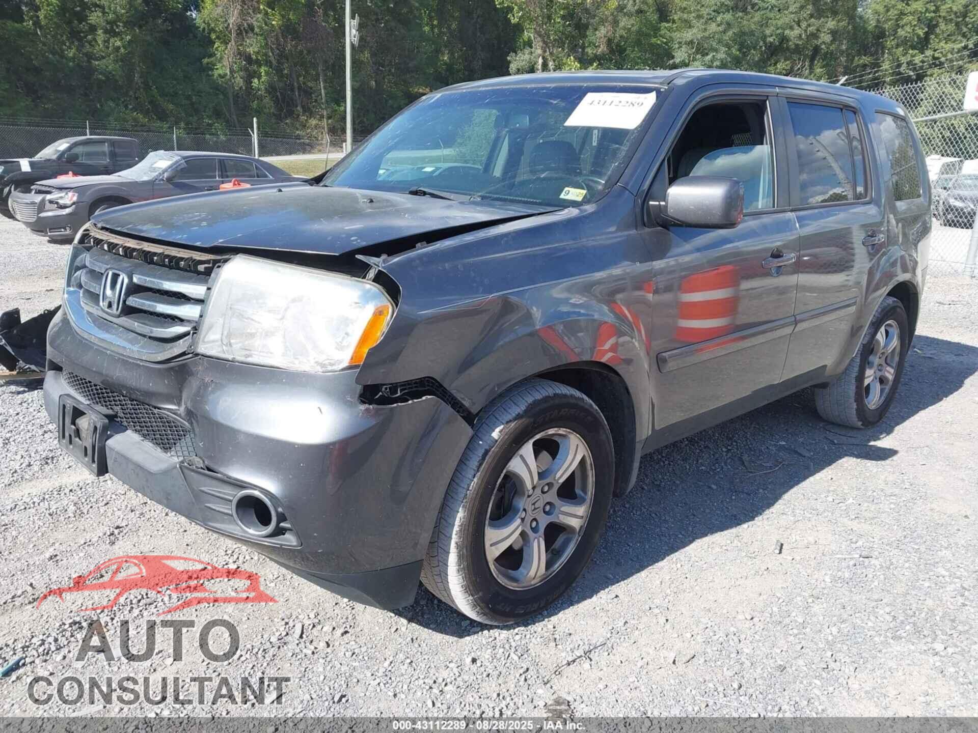 HONDA PILOT 2012 - 5FNYF4H50CB039668