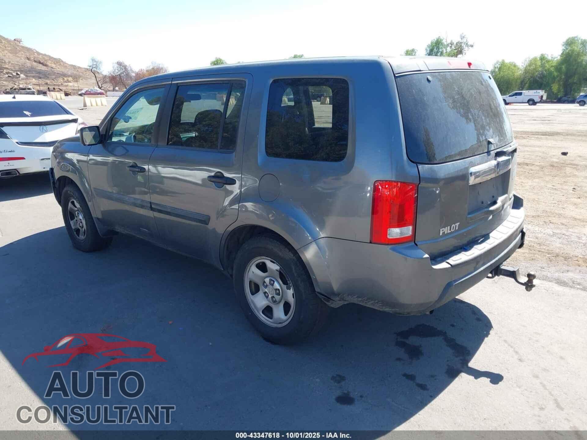 HONDA PILOT 2011 - 5FNYF4H29BB025353