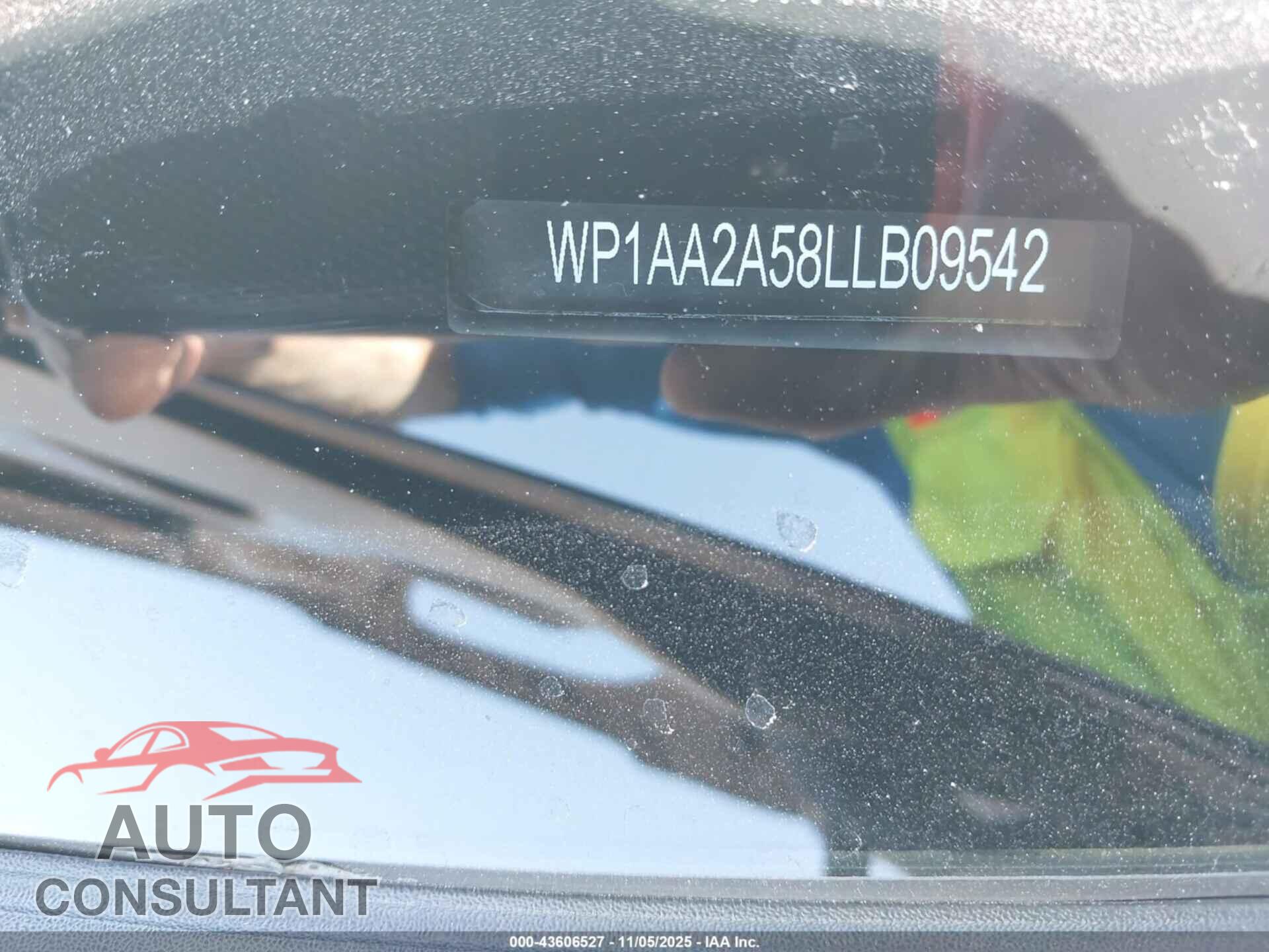 PORSCHE MACAN 2020 - WP1AA2A58LLB09542