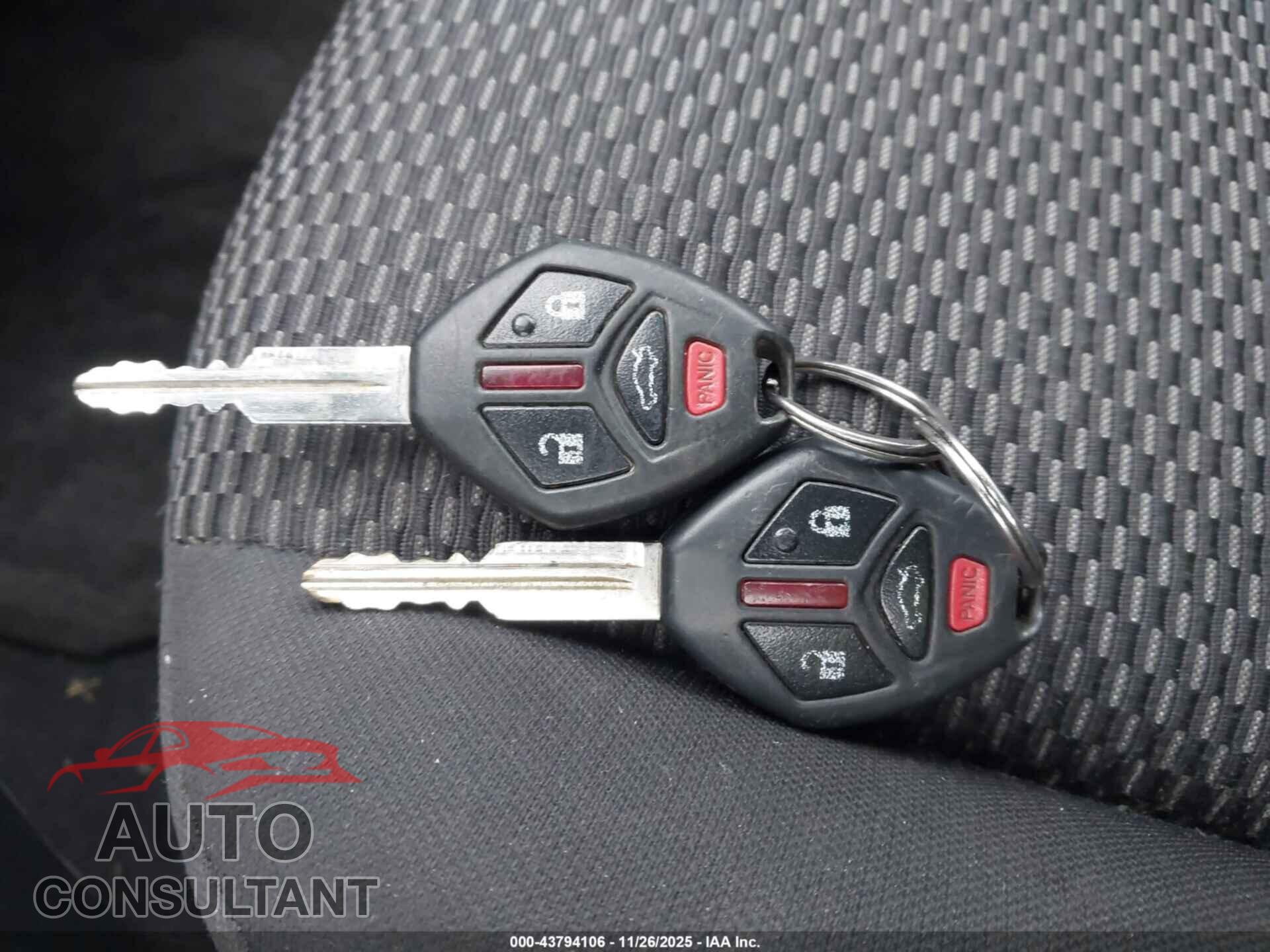 MITSUBISHI GALANT 2012 - 4A32B3FF1CE024201