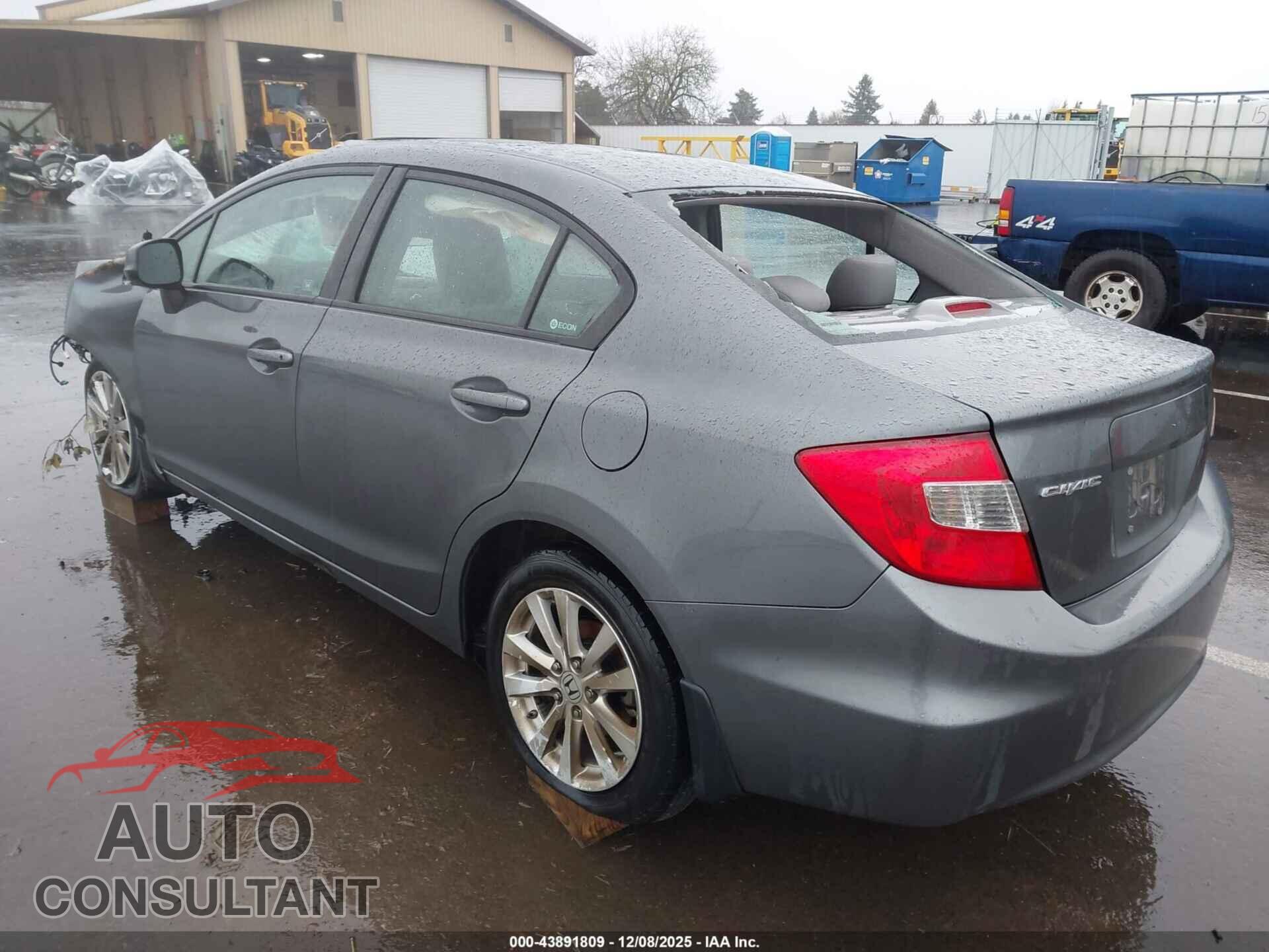 HONDA CIVIC 2012 - 2HGFB2F89CH324899