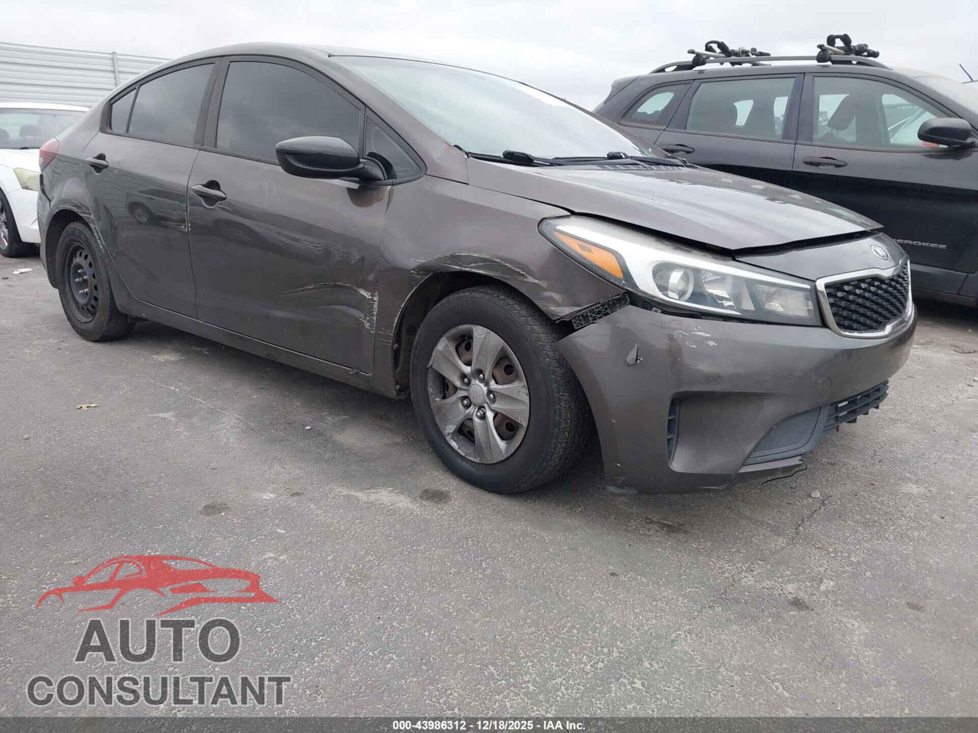 KIA FORTE 2017 - 3KPFK4A79HE031841
