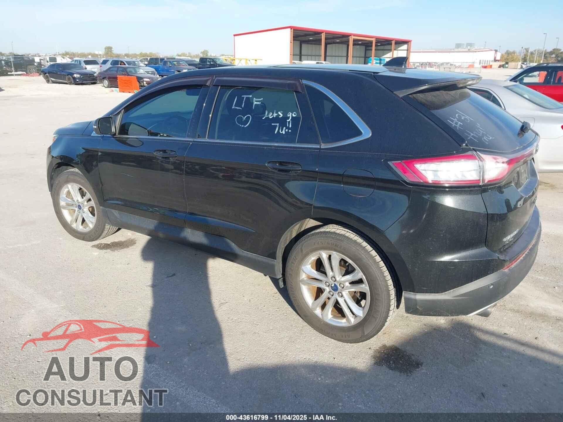 FORD EDGE 2015 - 2FMTK3J87FBB21012