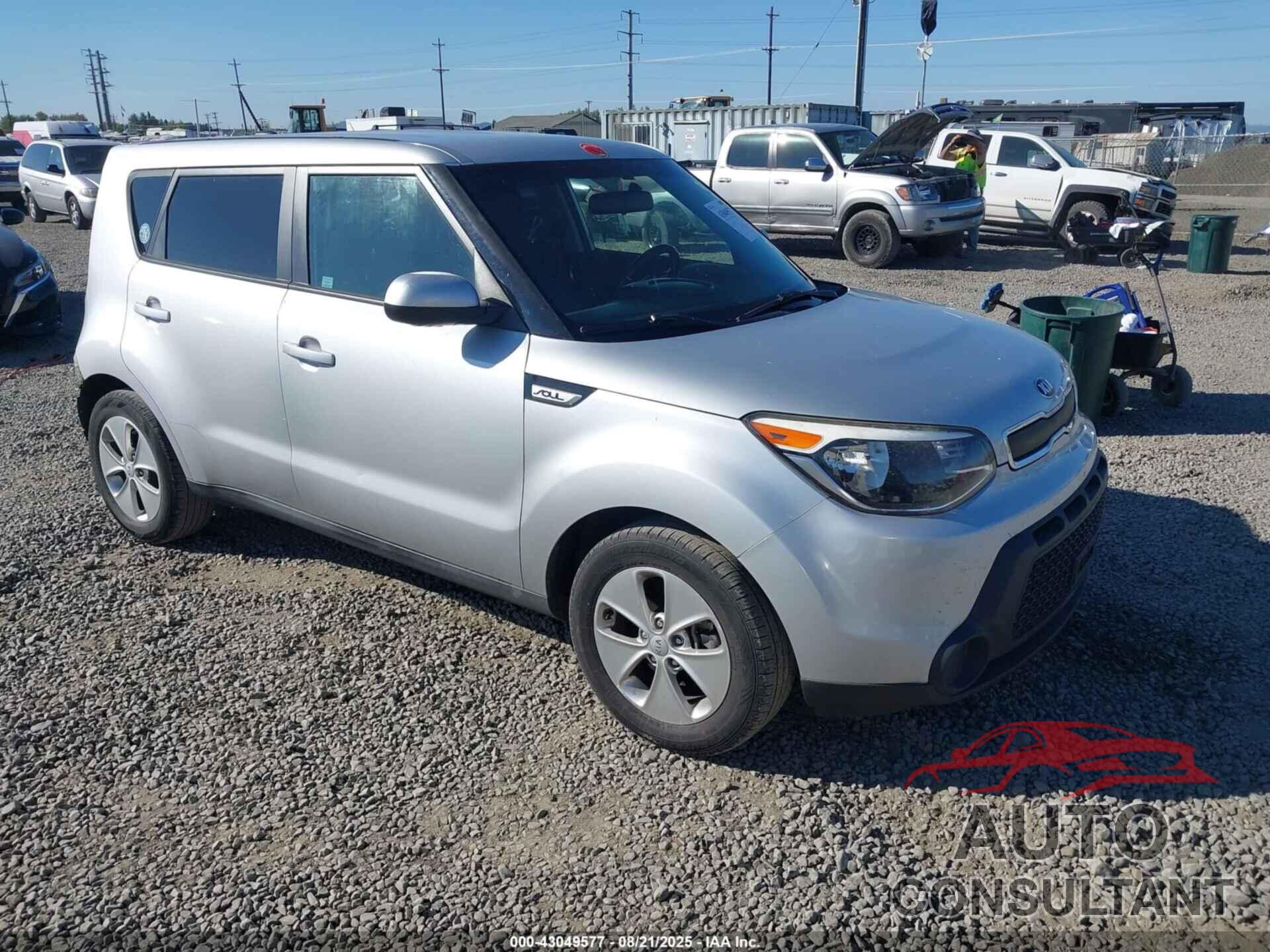 KIA SOUL 2015 - KNDJN2A26F7760936