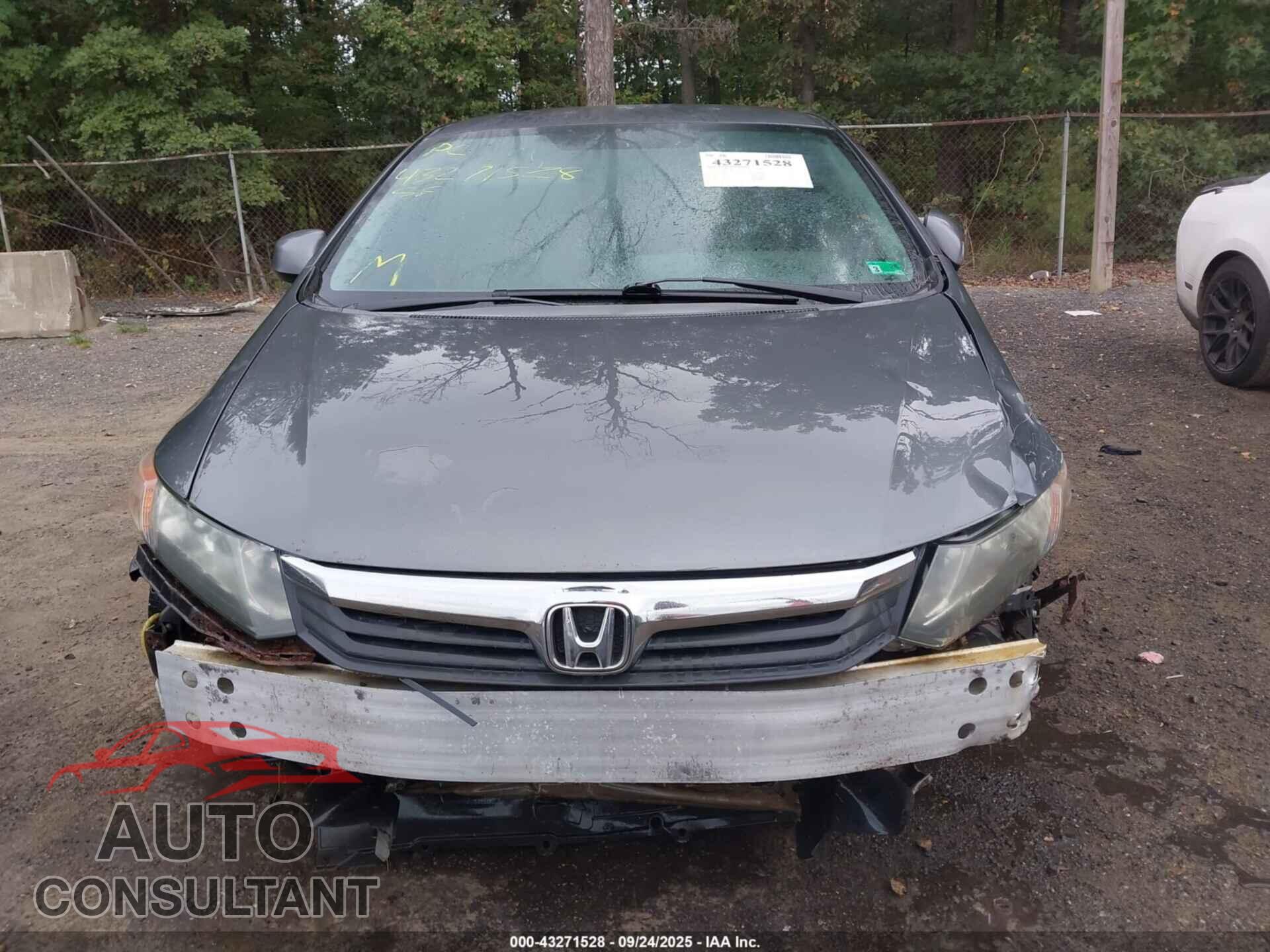 HONDA CIVIC 2012 - 19XFB2F5XCE324071