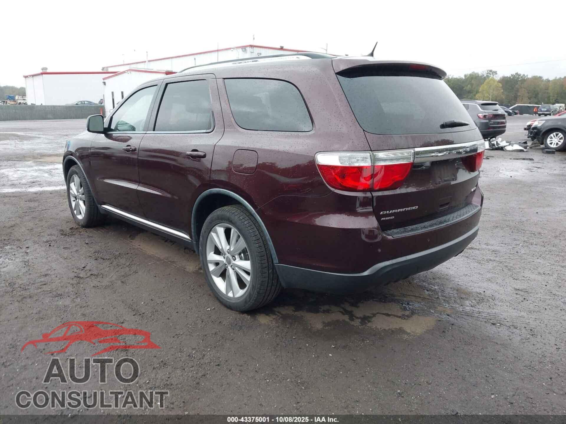 DODGE DURANGO 2012 - 1C4RDJDG4CC308803