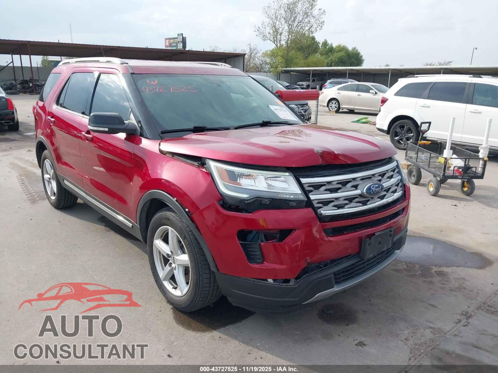 FORD EXPLORER 2018 - 1FM5K7D88JGB55599