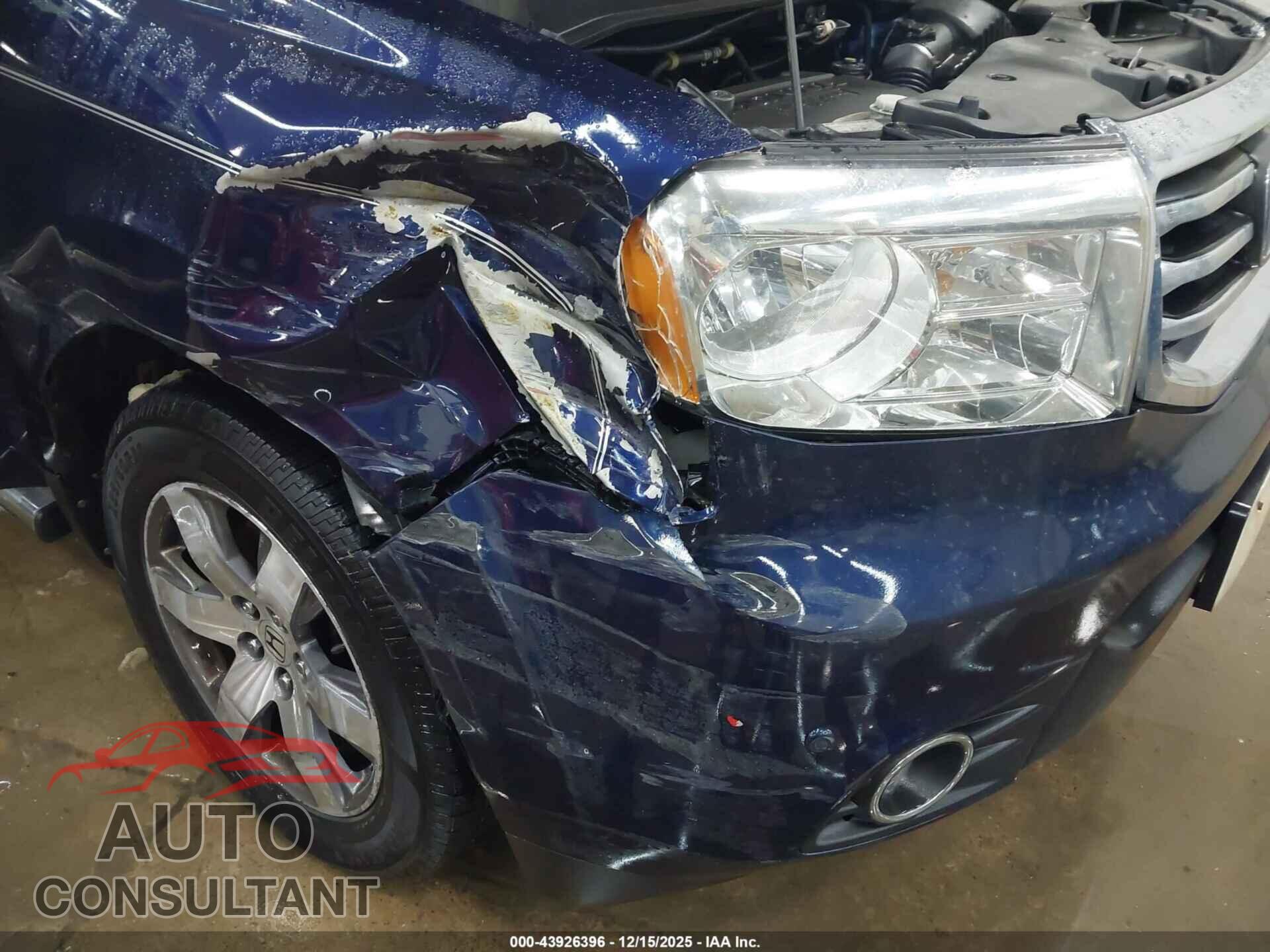 HONDA PILOT 2013 - 5FNYF4H93DB044786