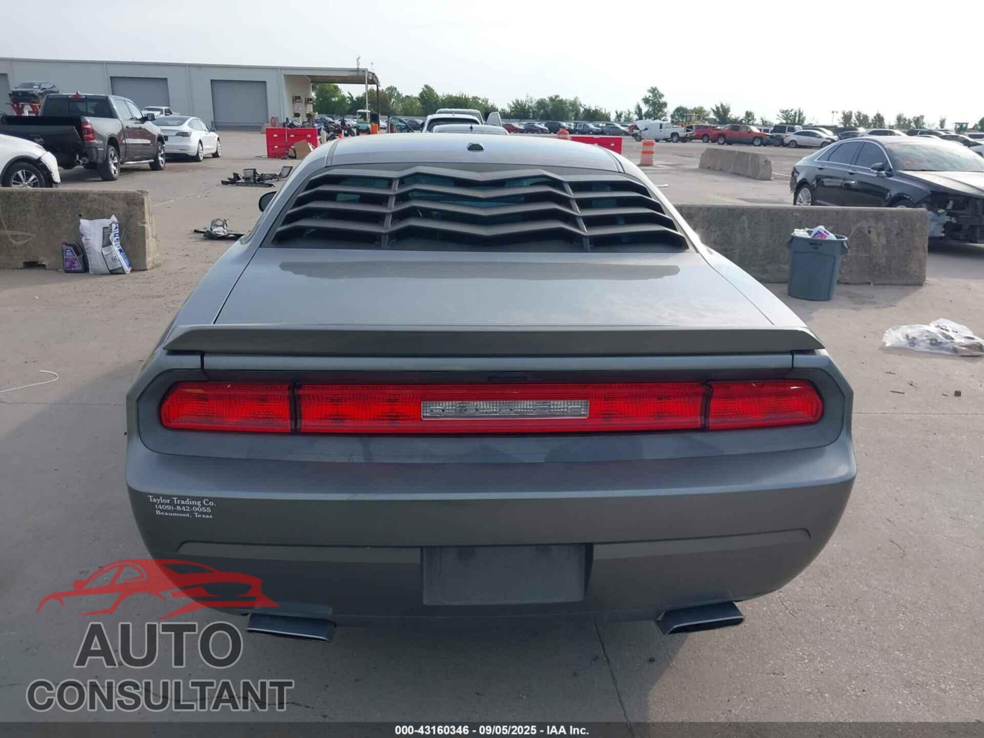 DODGE CHALLENGER 2011 - 2B3CJ5DT7BH542854