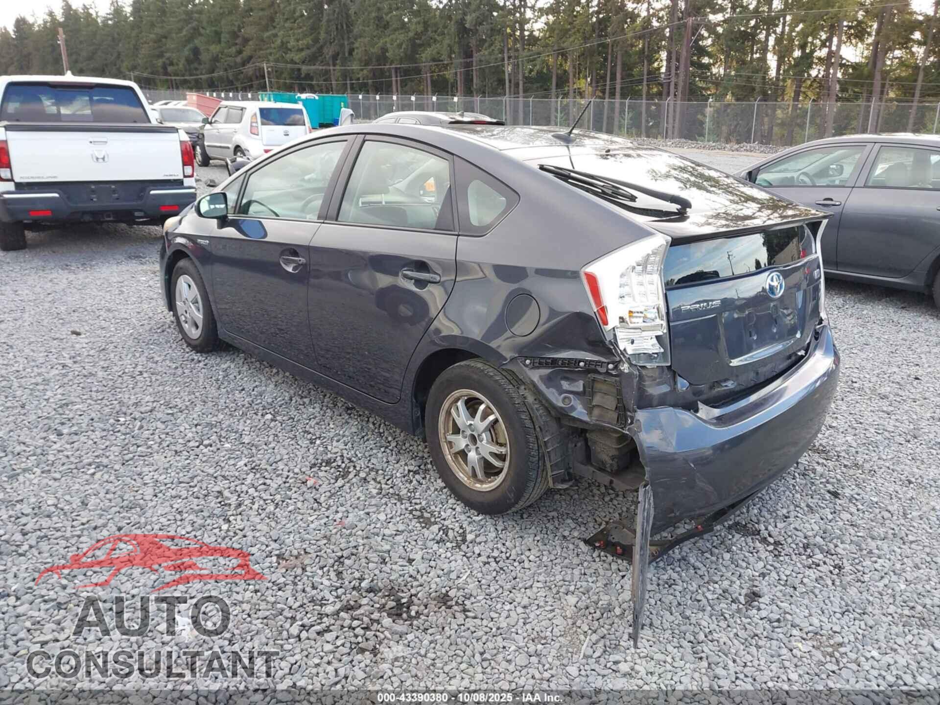 TOYOTA PRIUS 2011 - JTDKN3DU5B0322449