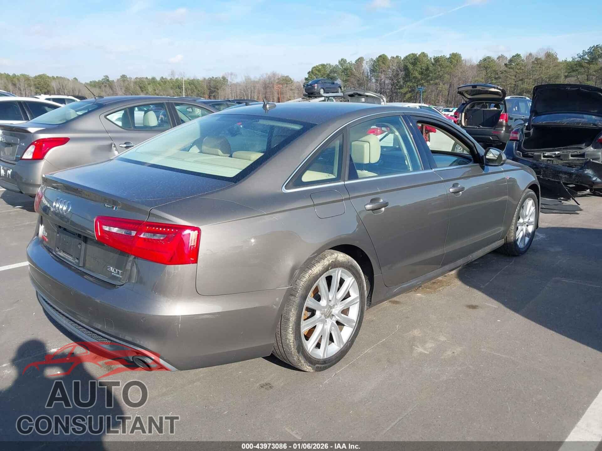 AUDI A6 2013 - WAUJGBFC5DN090135