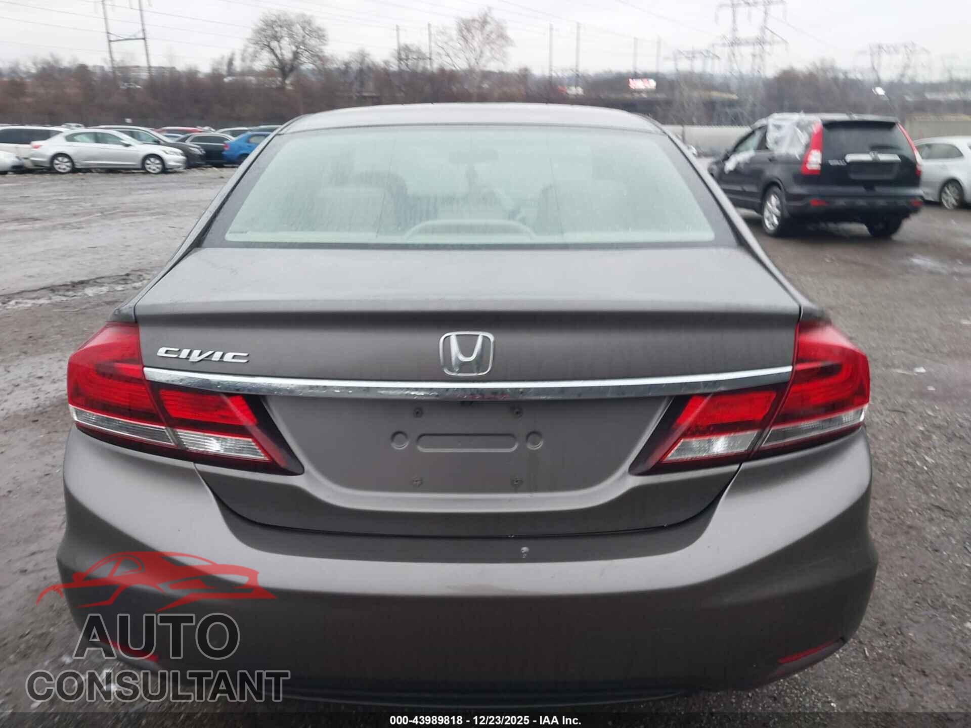 HONDA CIVIC 2013 - 19XFB2F91DE202798