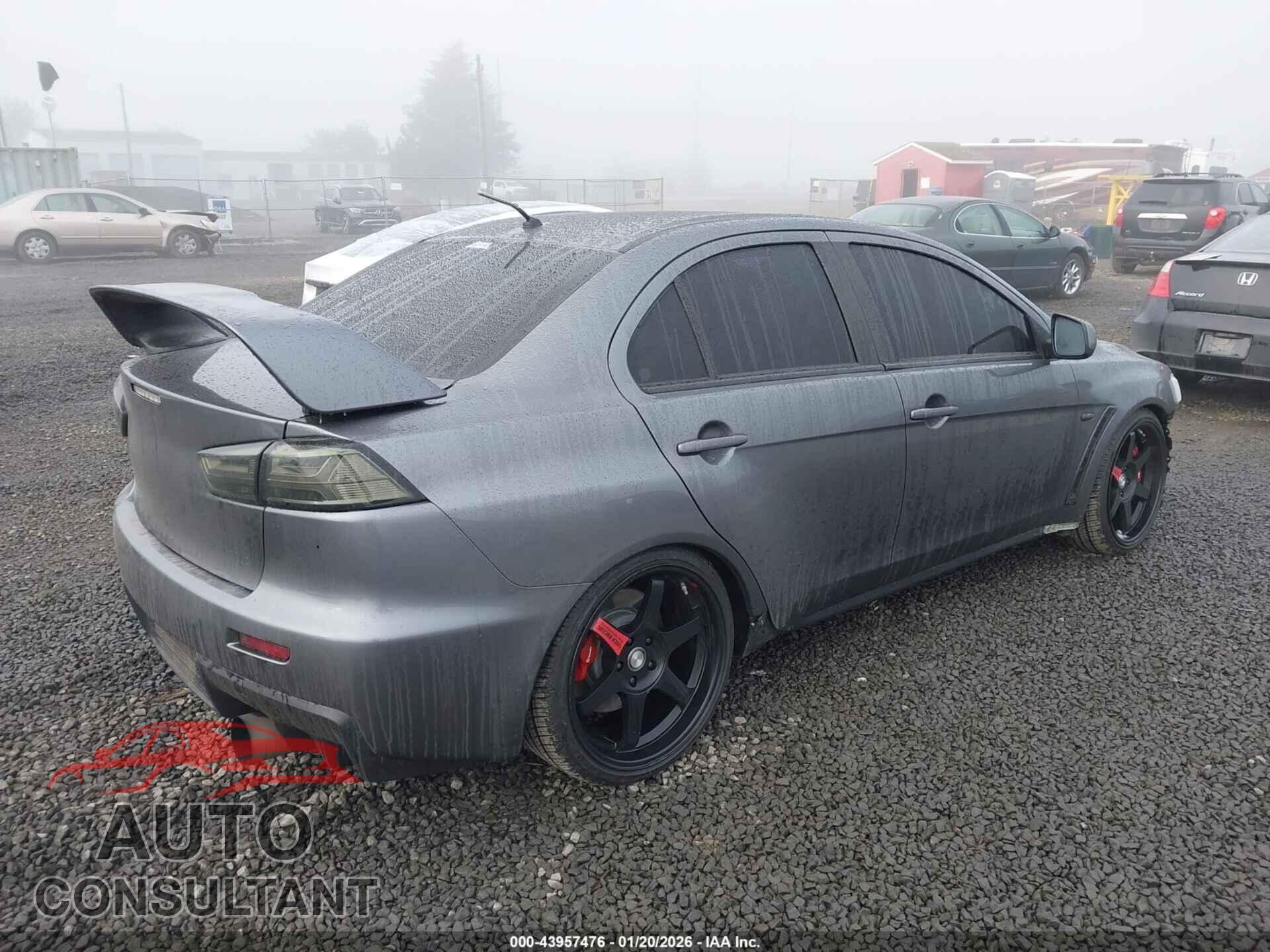 MITSUBISHI LANCER EVOLUTION 2011 - JA32W8FV9BU029743