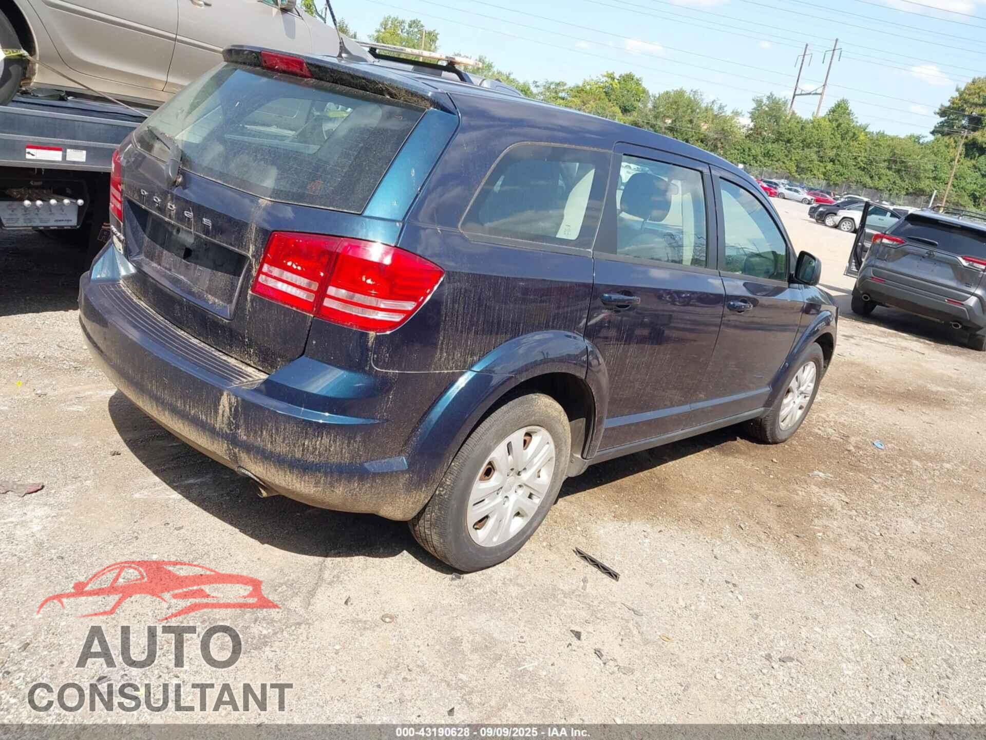 DODGE JOURNEY 2015 - 3C4PDCAB8FT631725