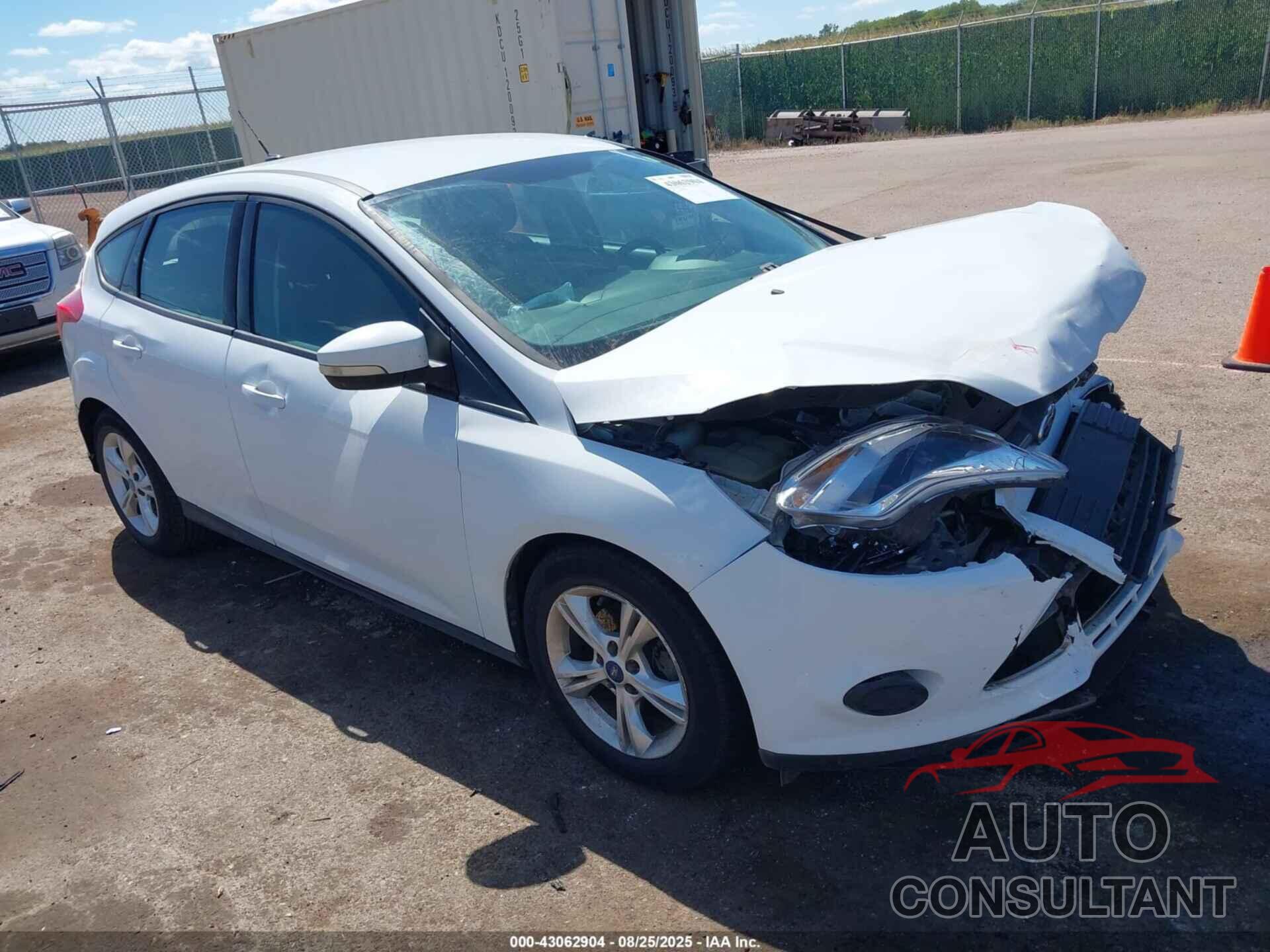 FORD FOCUS 2013 - 1FADP3K29DL312387