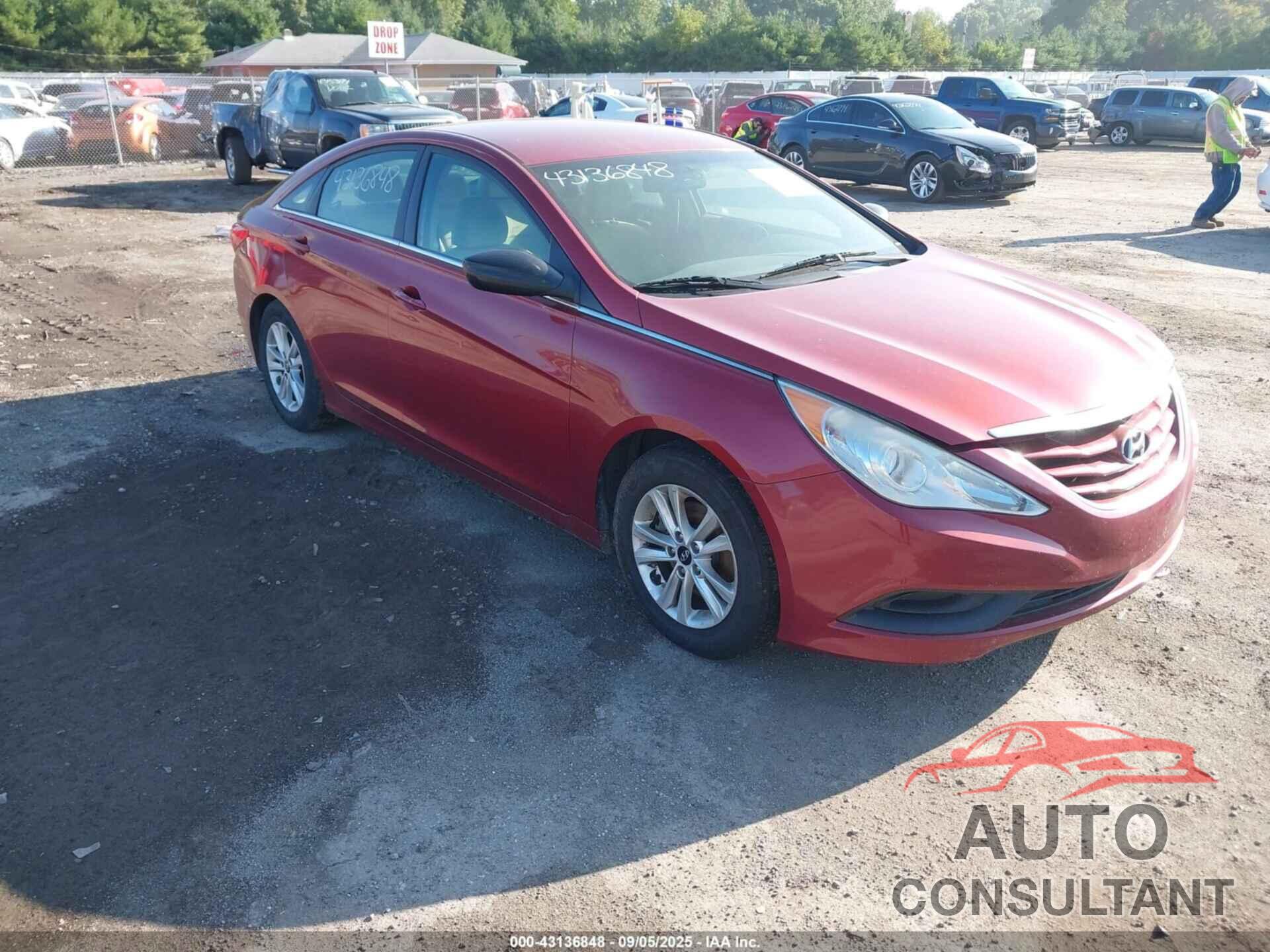 HYUNDAI SONATA 2013 - 5NPEB4AC3DH619670