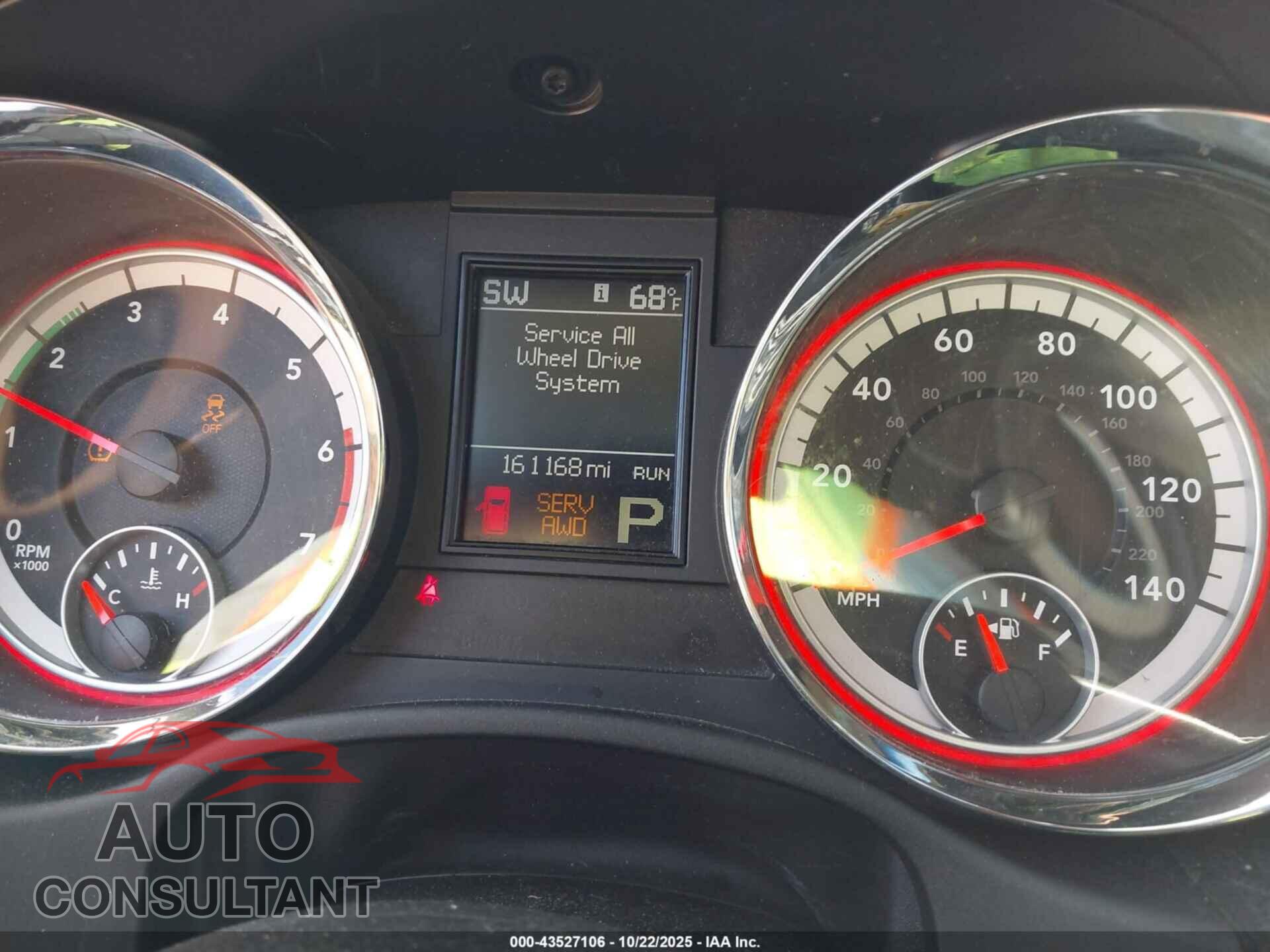 DODGE DURANGO 2012 - 1C4SDJDT2CC358890